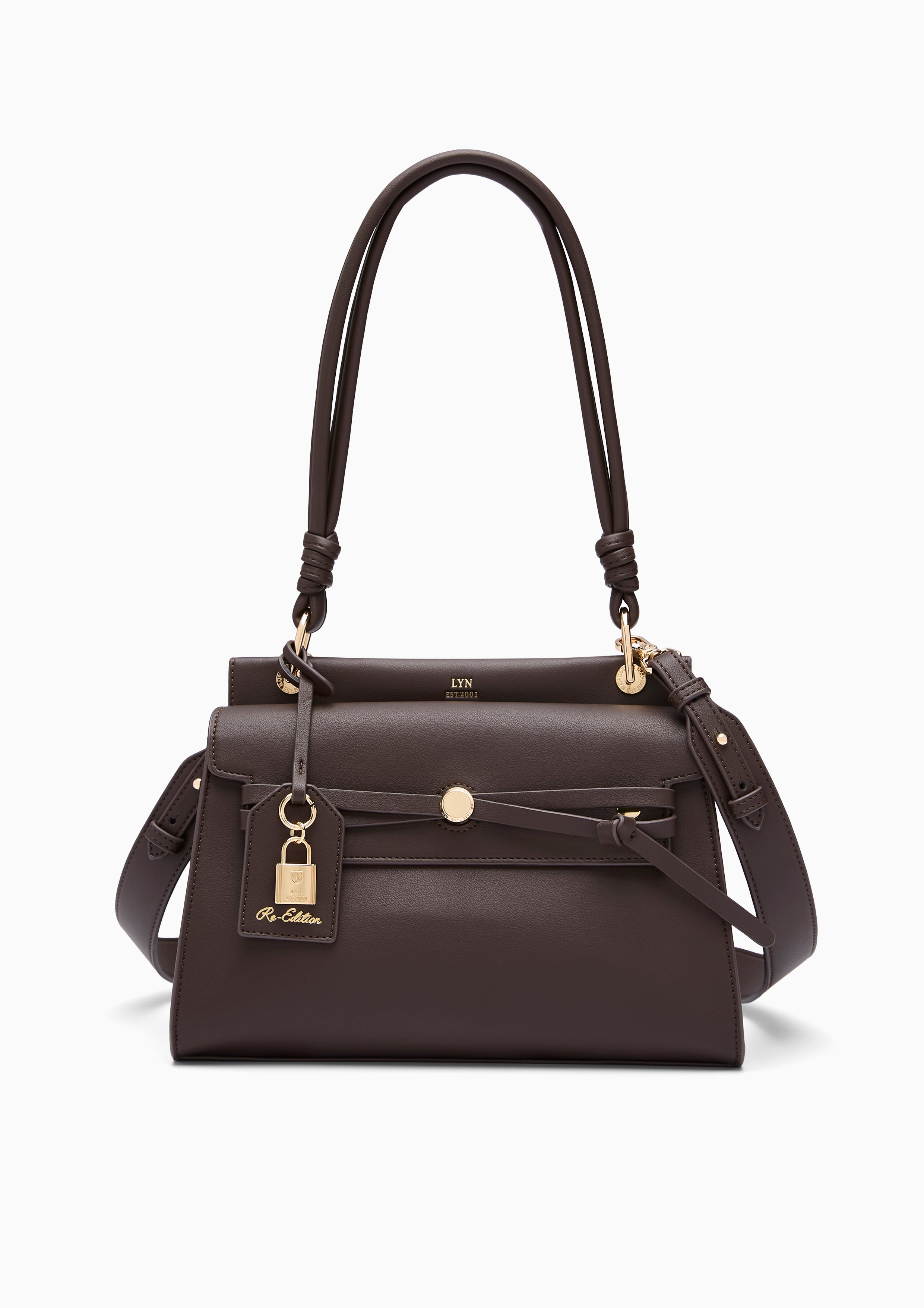 Anderson Solace M Shoulder Bag - Dark Brown