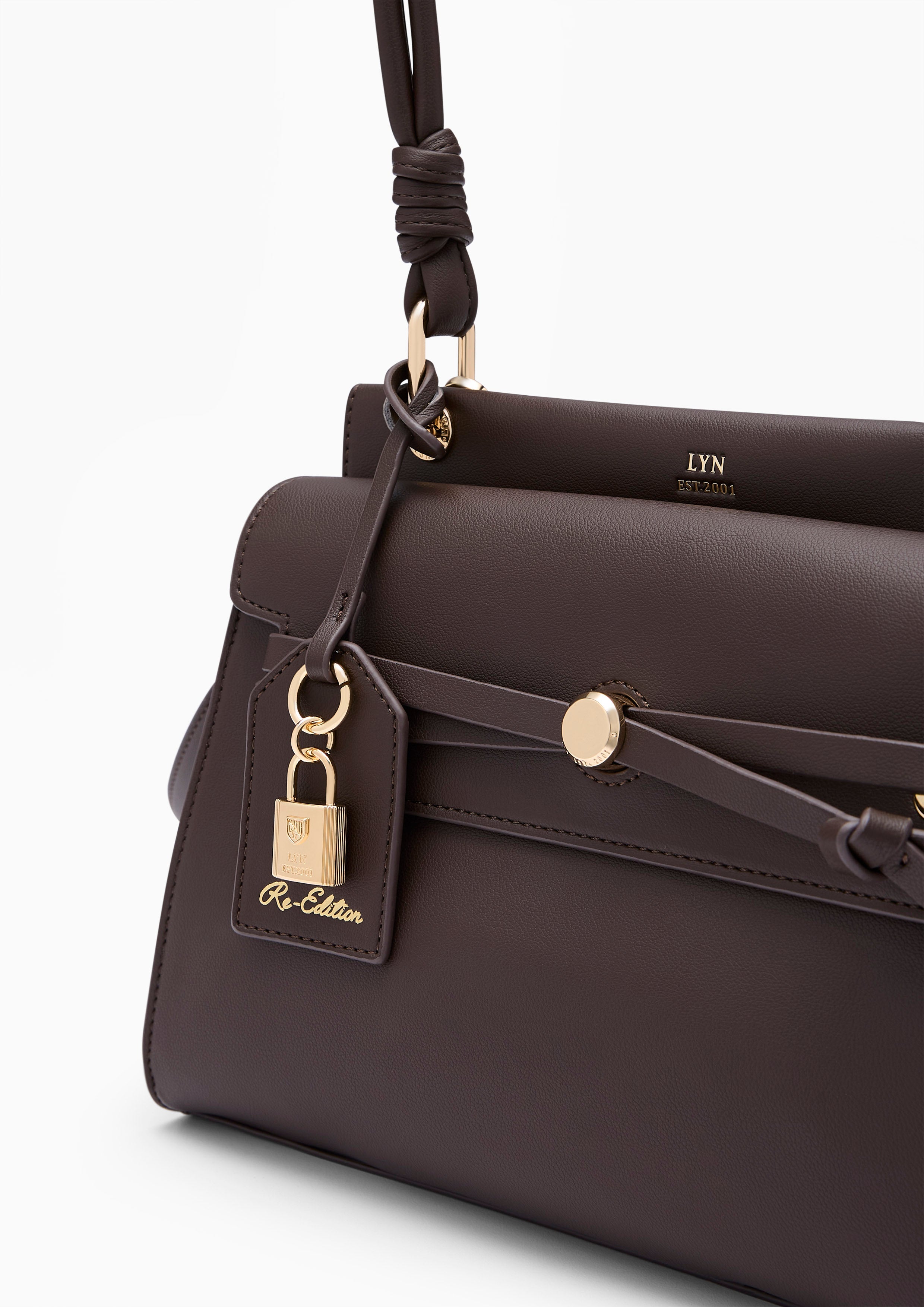 Anderson Solace M Shoulder Bag - Dark Brown