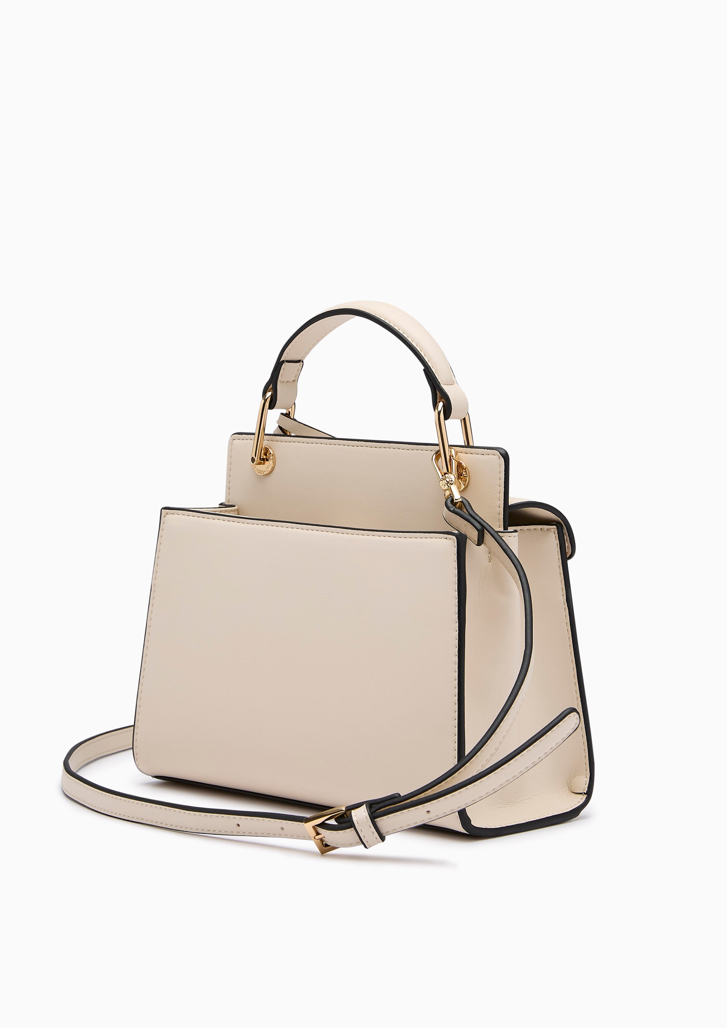 Anderson Earthy Top S Handbag - Light Printed Beige
