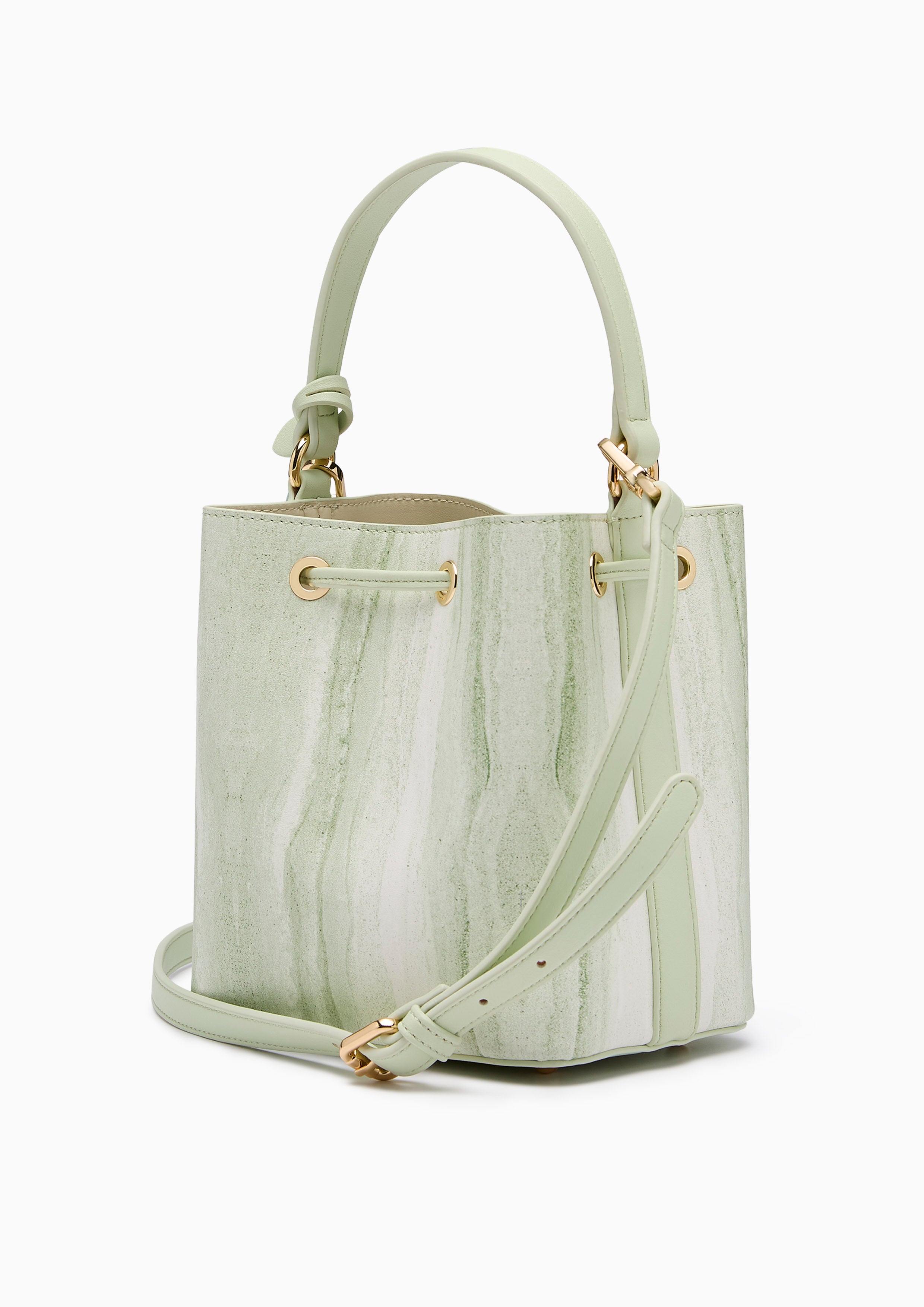 Carina Earthy Bucket S Bucket Bag - Printed Green