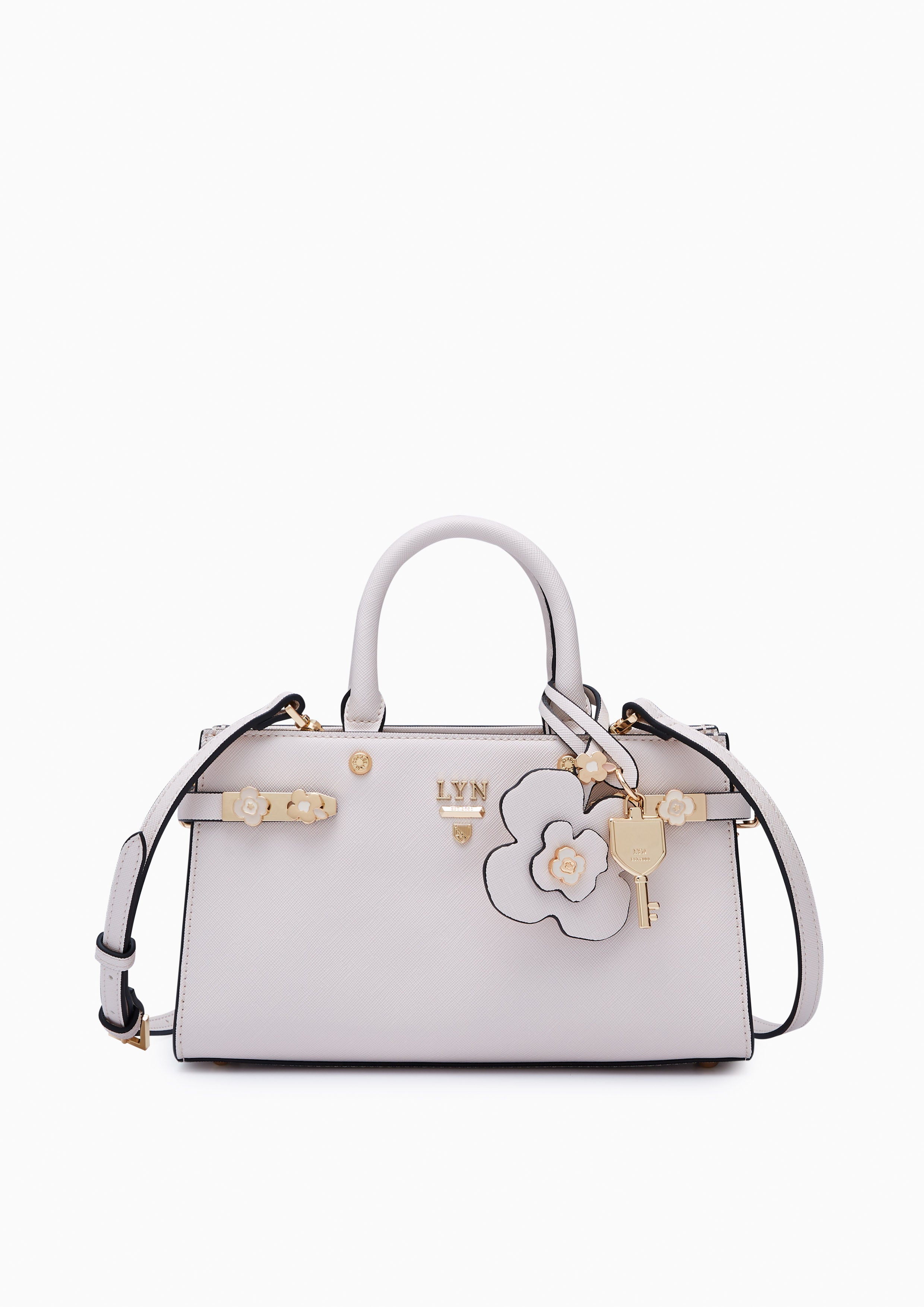 Poppy Fineness Long M Handbag - Ivory