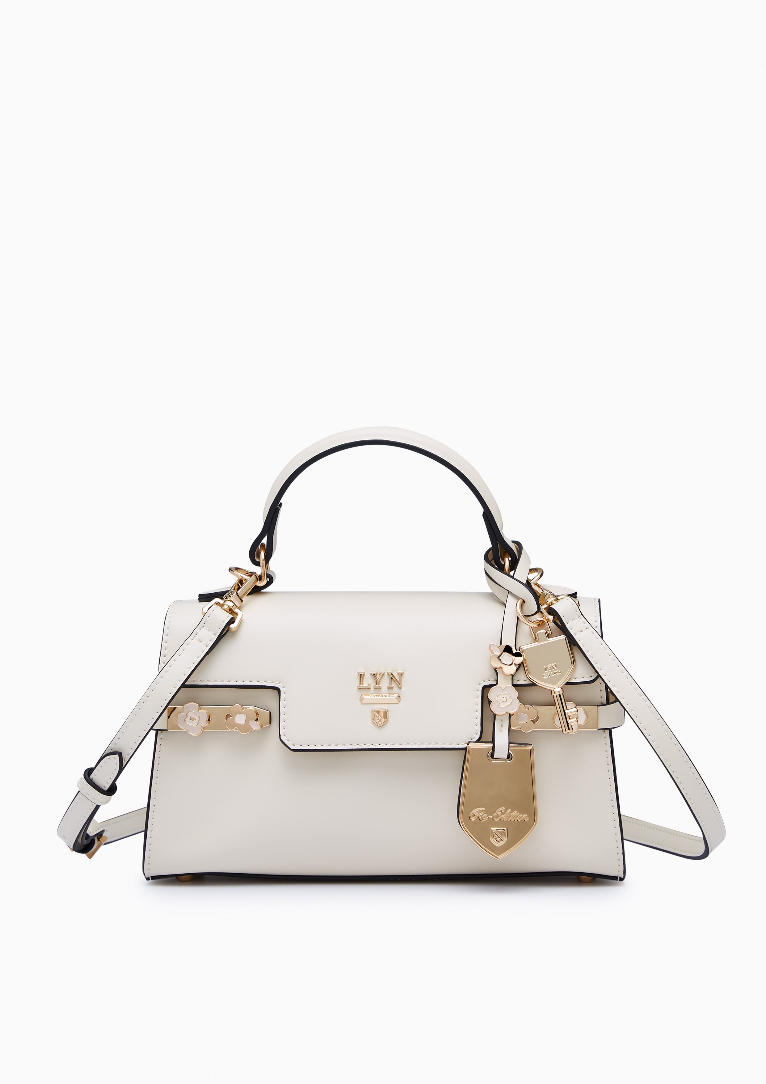 Poppy Fineness Long Top M Handbag - Ivory