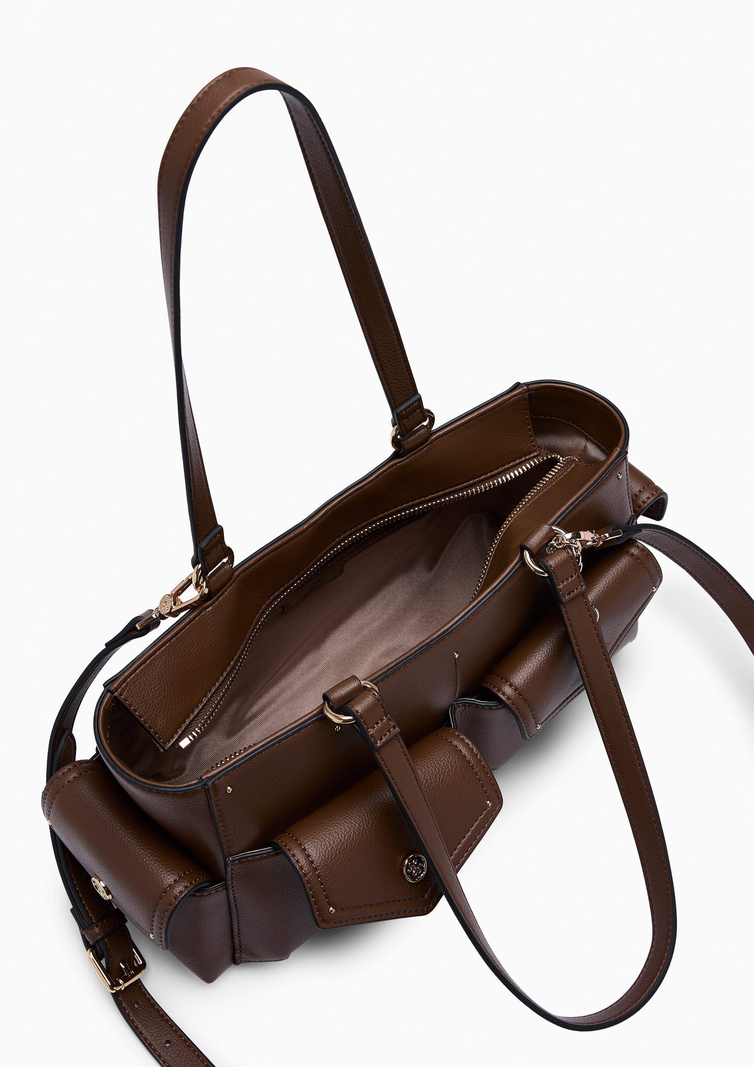 Atelli  L Shoulder Bag - Dark Brown