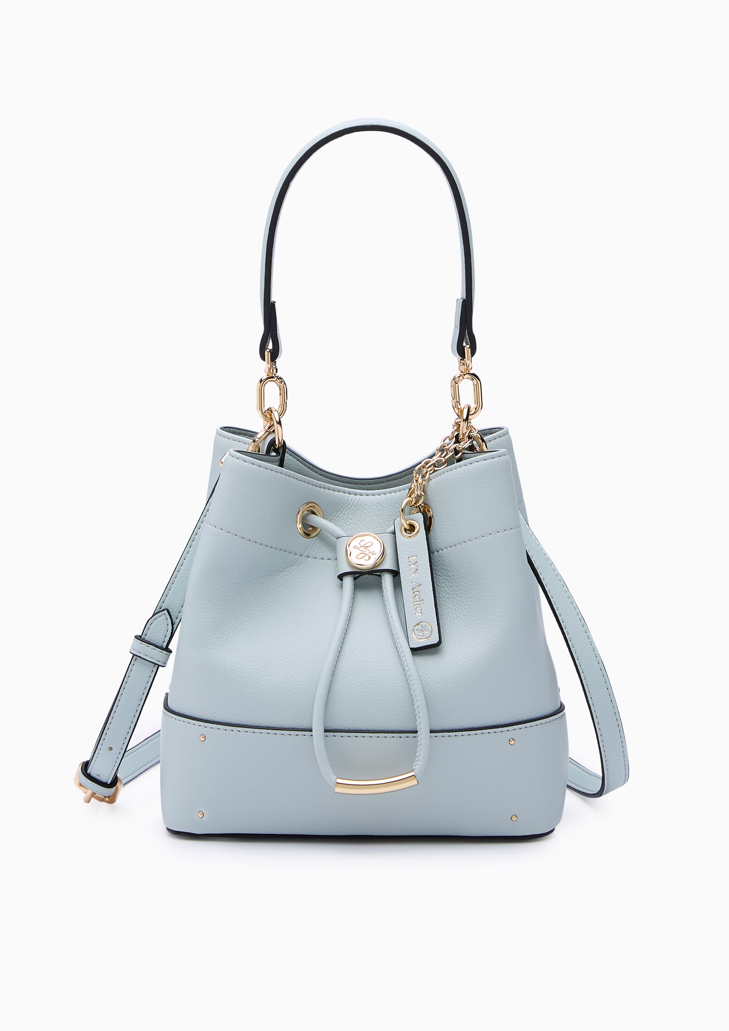 Laurel  Bucket Bag - Light Blue