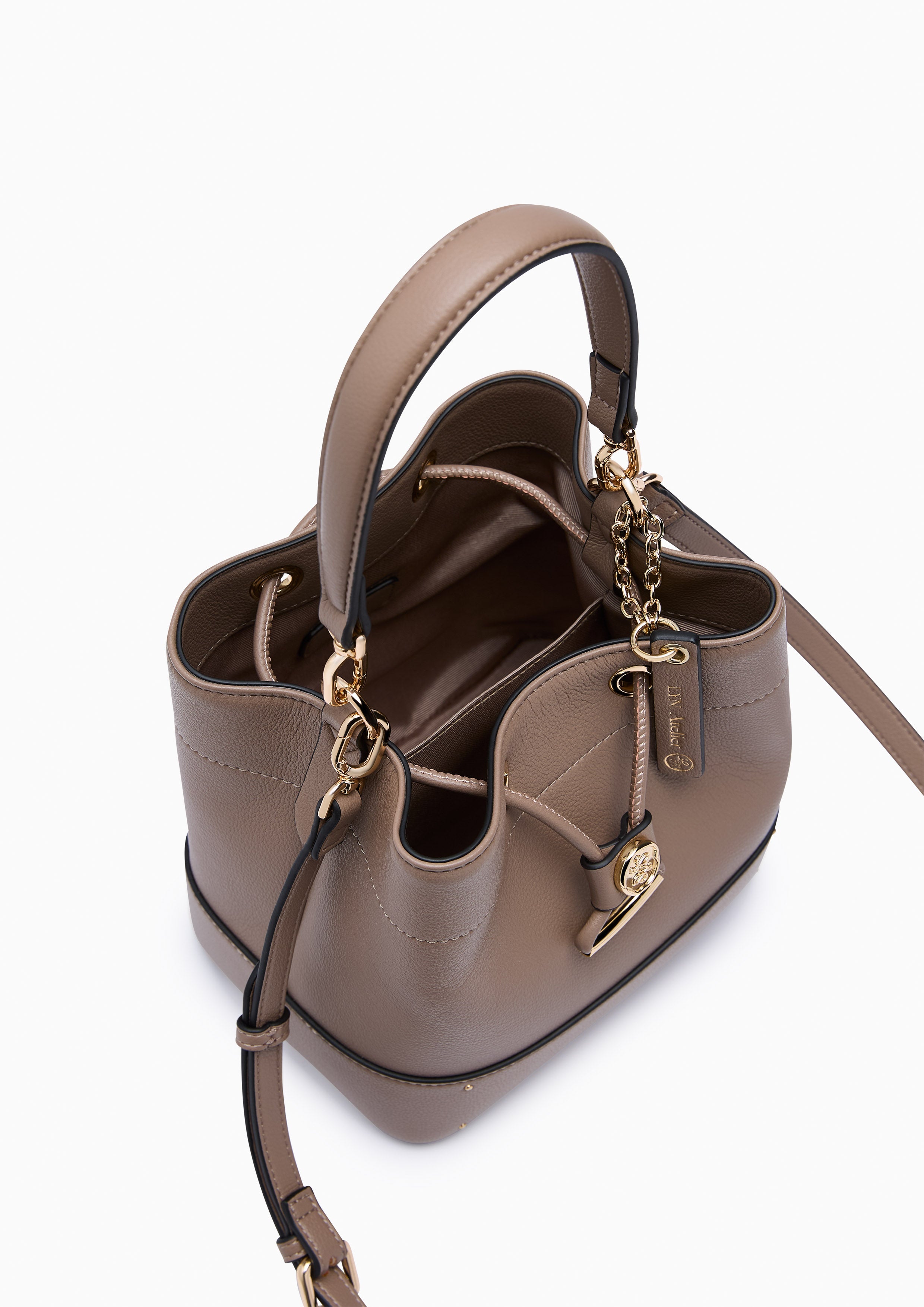 Laurel  Bucket Bag - Taupe