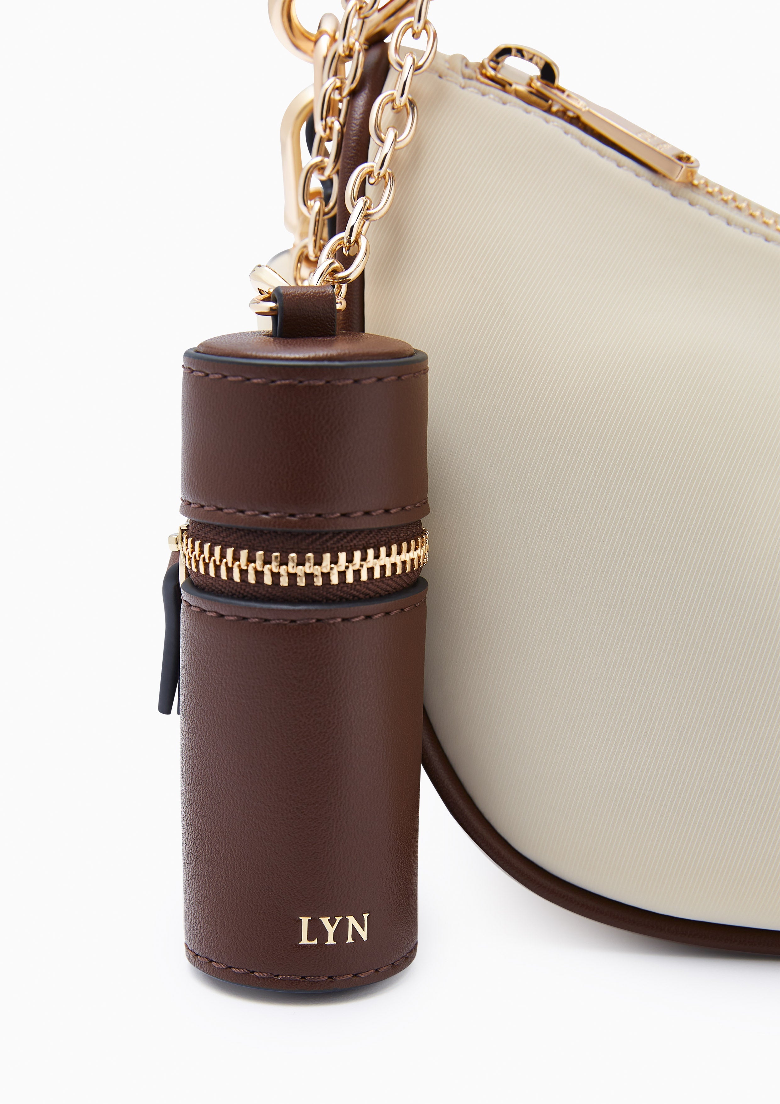 Doechii Mini  Crossbody Bag - Beige