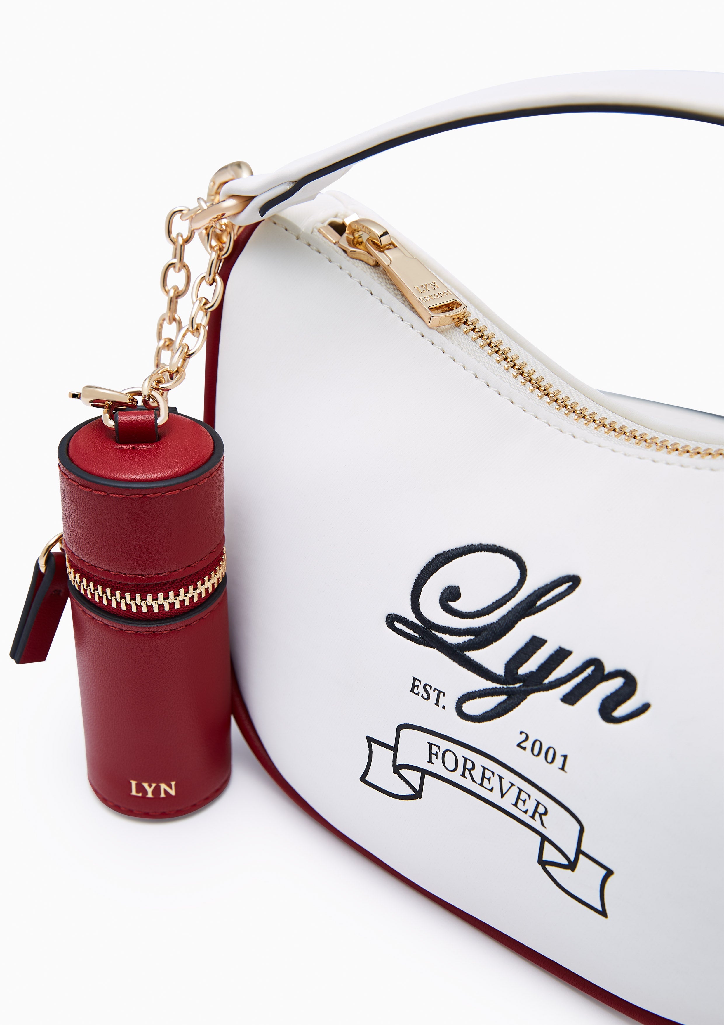 Doechii Mini  Crossbody Bag - White