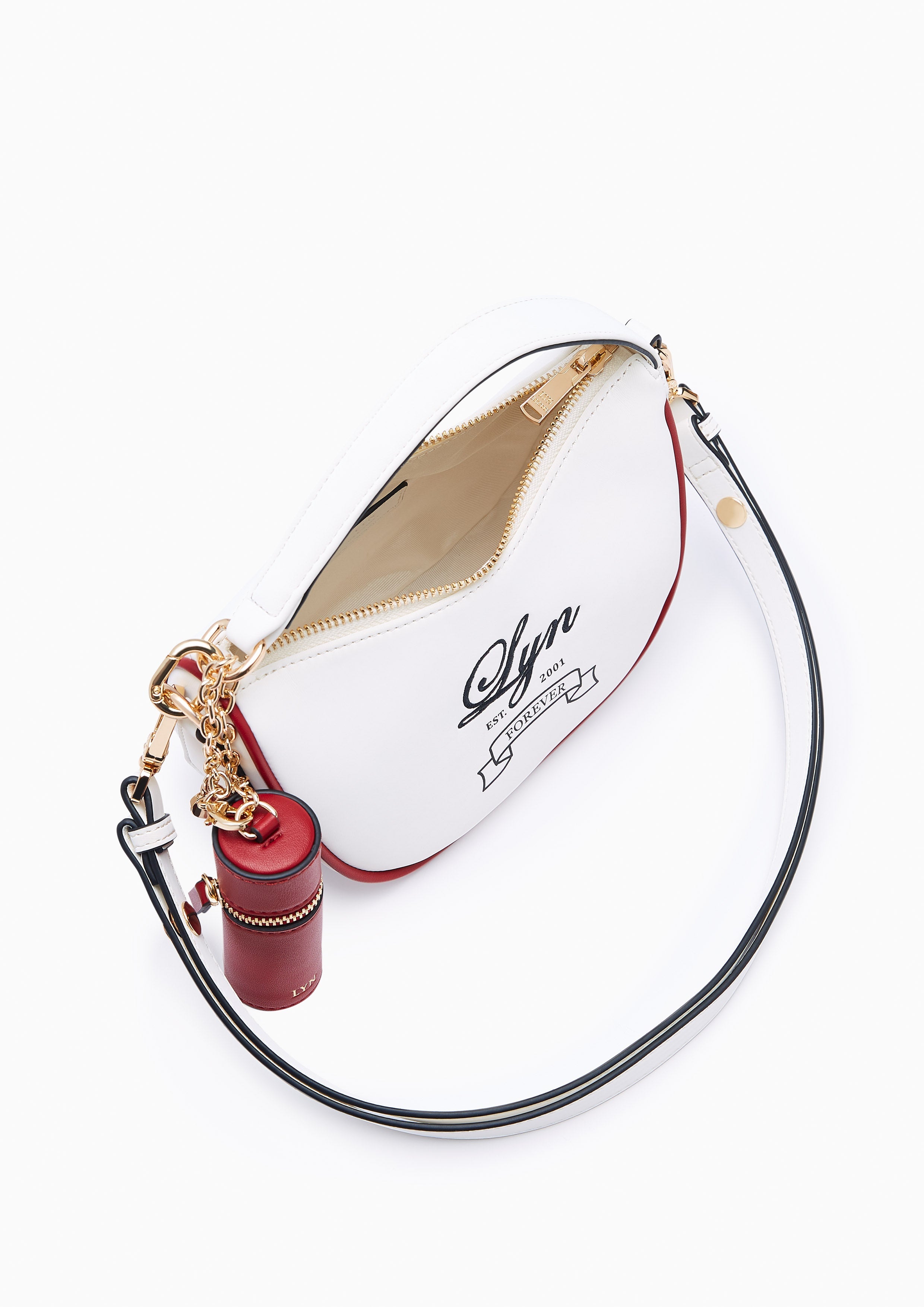 Doechii Mini  Crossbody Bag - White
