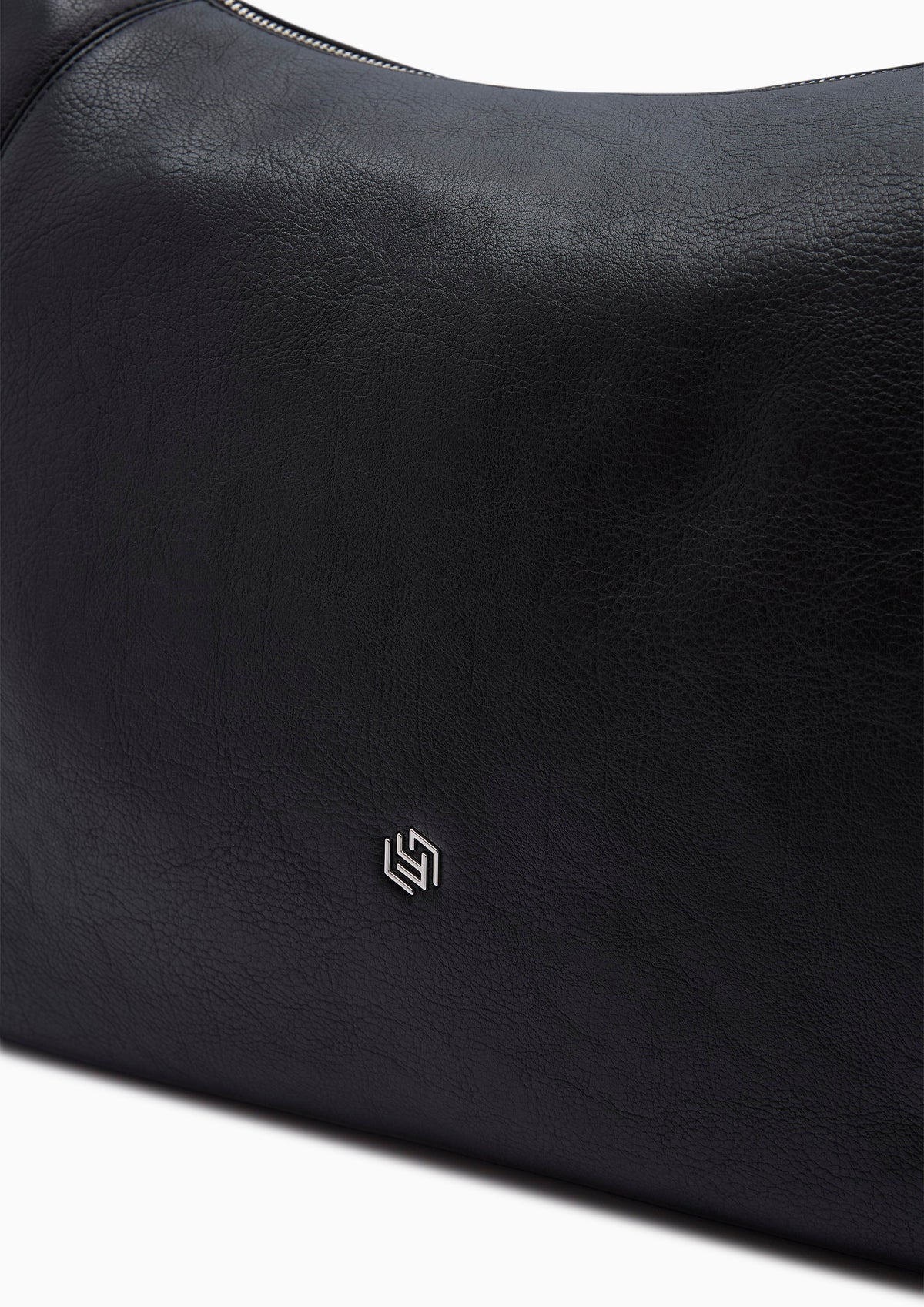 Everest Homme Infinite Hobo Xl Shoulder Bag - Black
