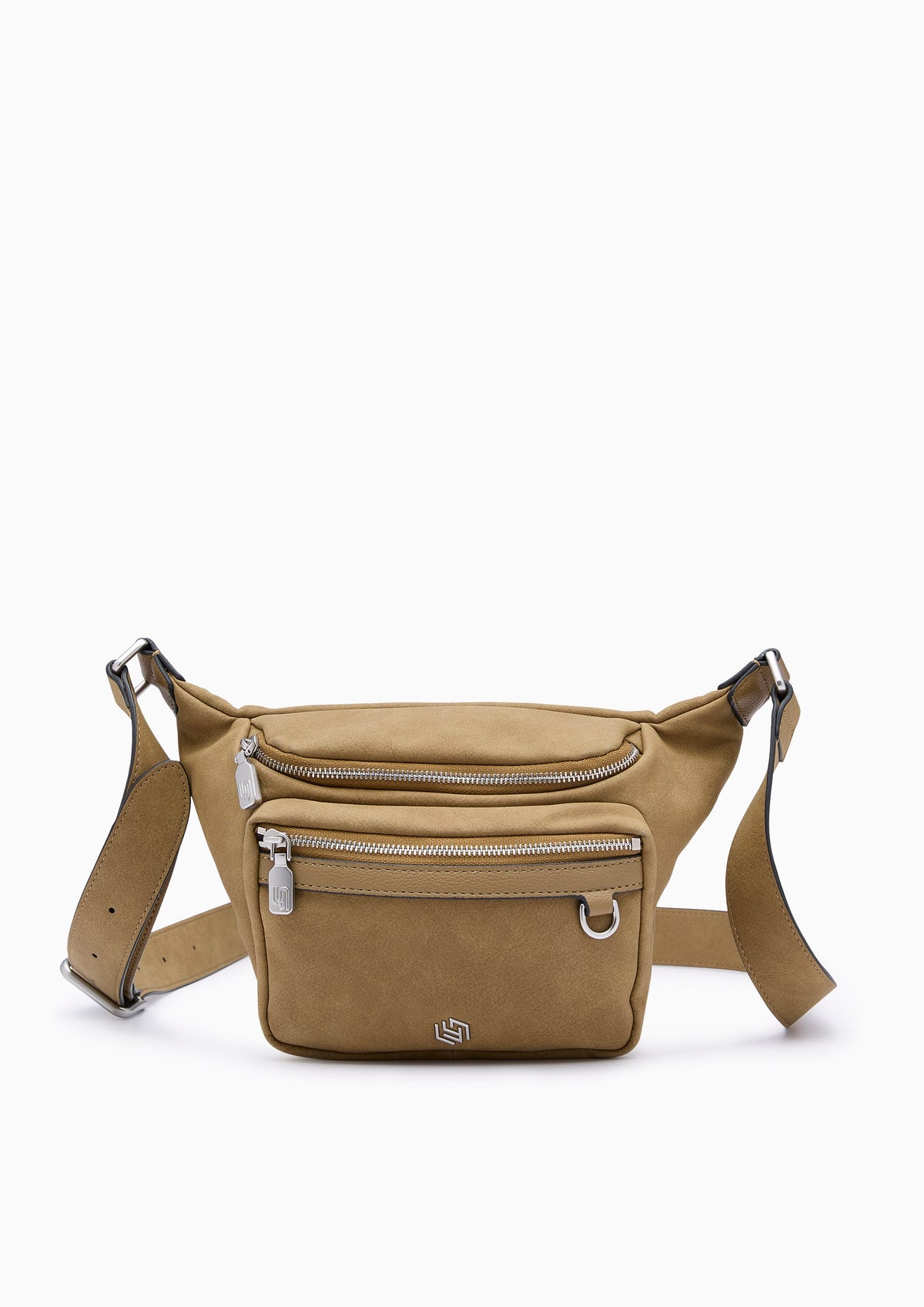 Everest Infinite Belt  Crossbody Bag - Light Brown