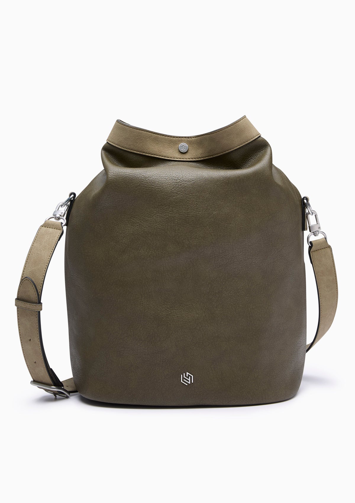 Everest Homme Infinite Bucket Shoulder Bag - Dark Green