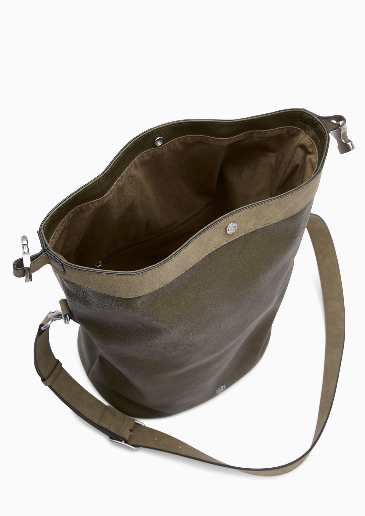 Everest Homme Infinite Bucket Shoulder Bag - Dark Green