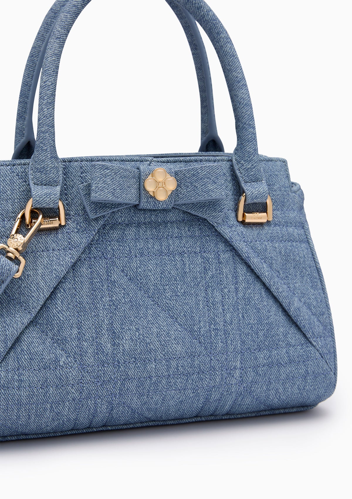 Endive Handle S Handbag - Blue Variation 2