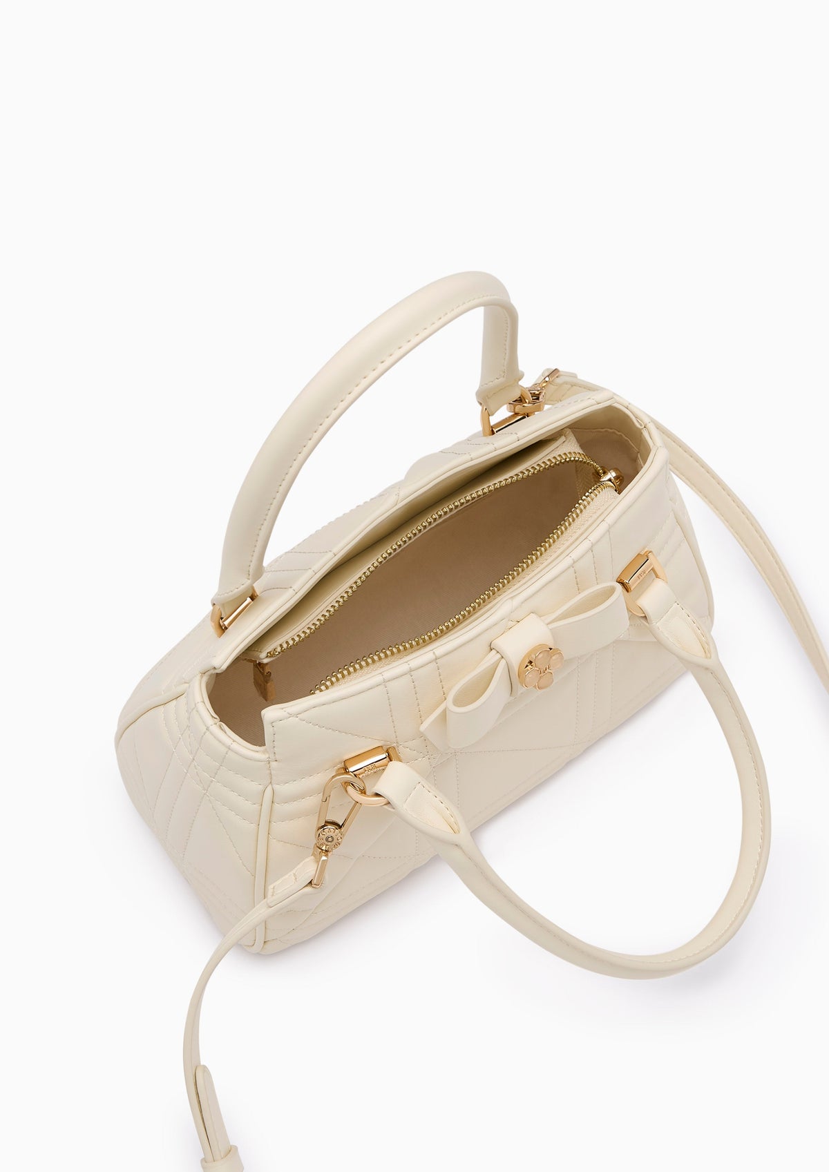 Endive Handle S Handbag - Ivory