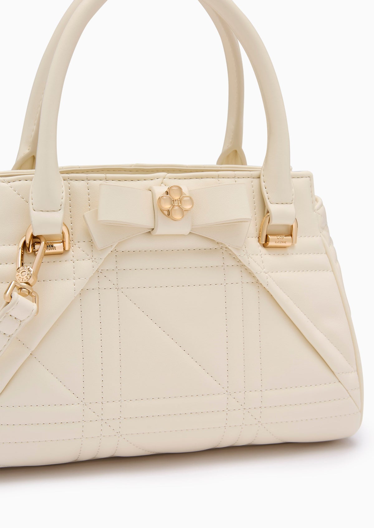 Endive Handle S Handbag - Ivory
