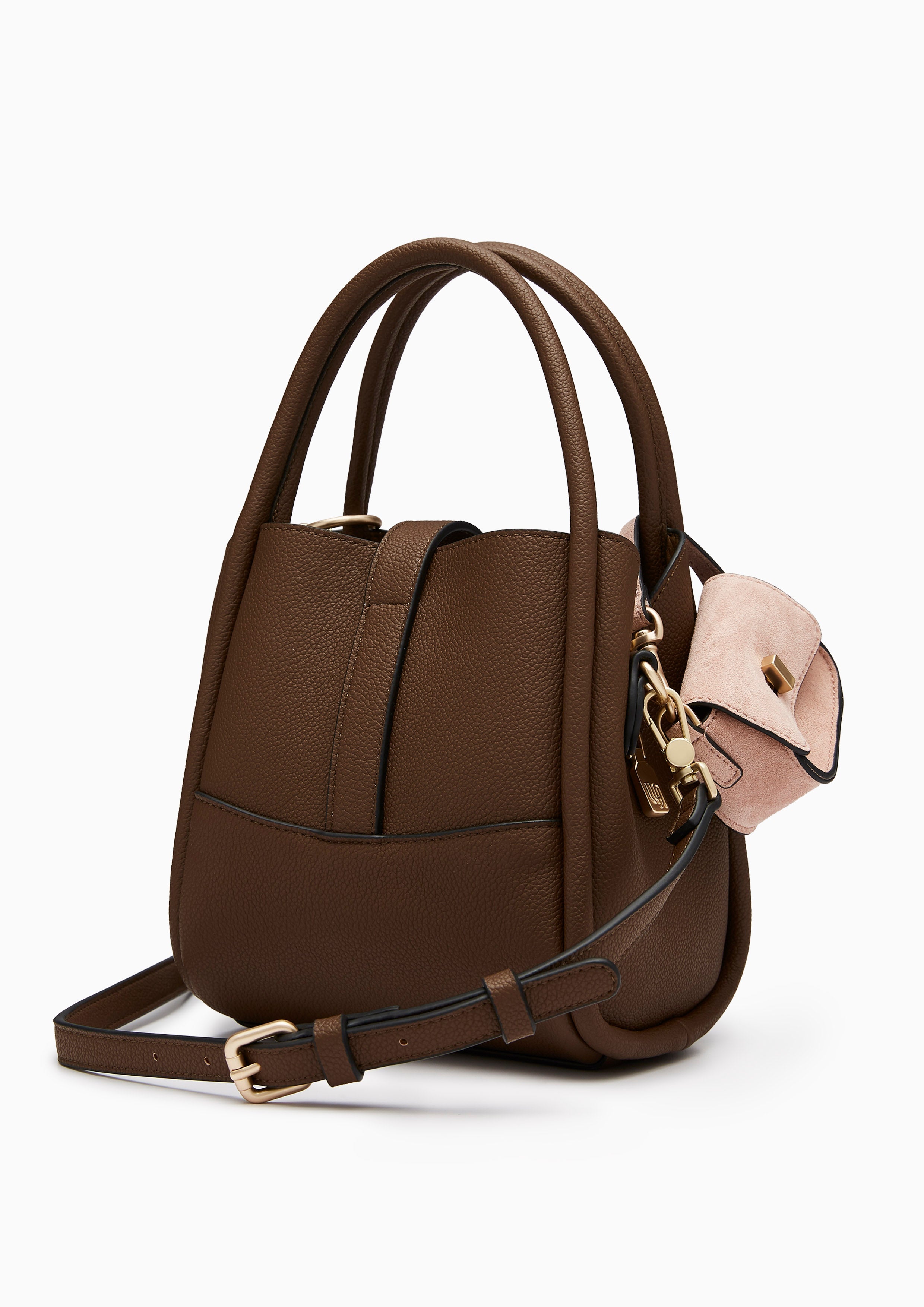 Morra Infinite Top Handle S Handbag - Dark Brown