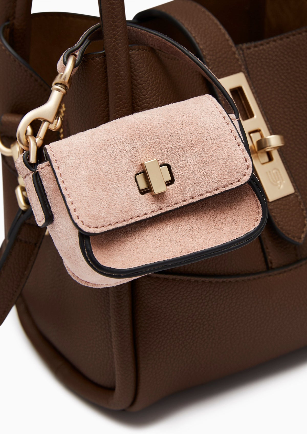 Morra Infinite Top Handle S Handbag - Dark Brown