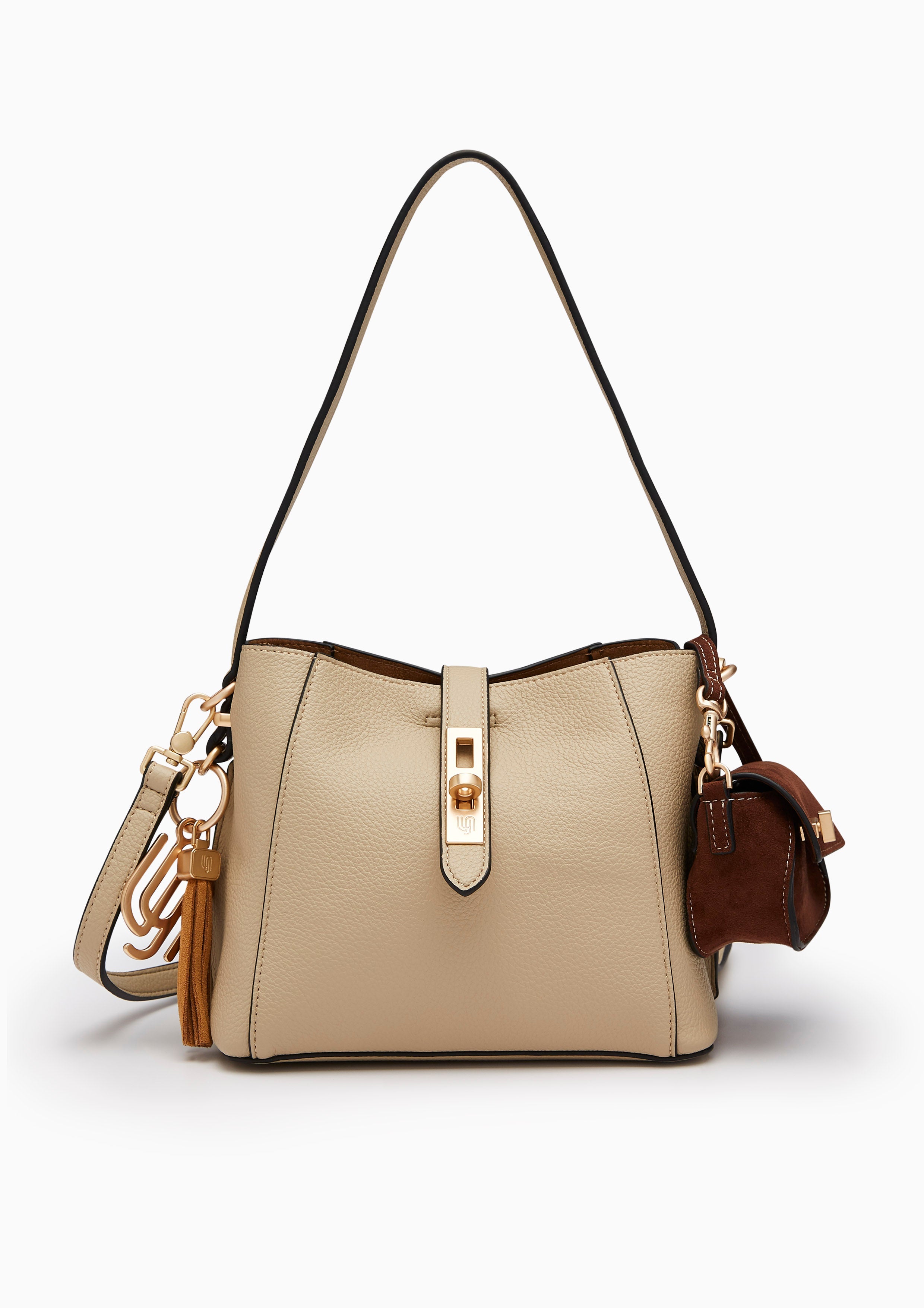 Morra Infinite M Bucket Bag - Beige