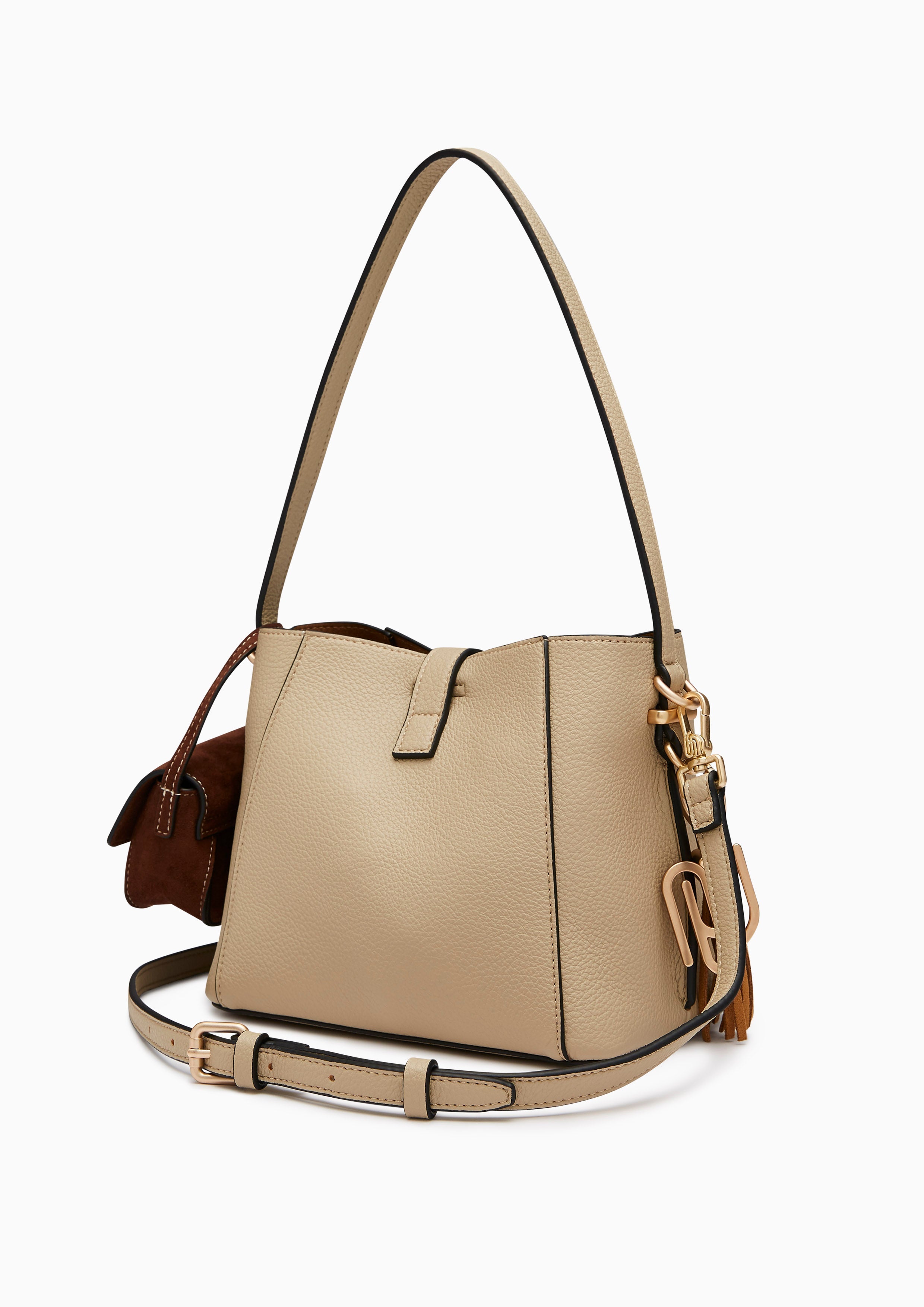 Morra Infinite M Bucket Bag - Beige