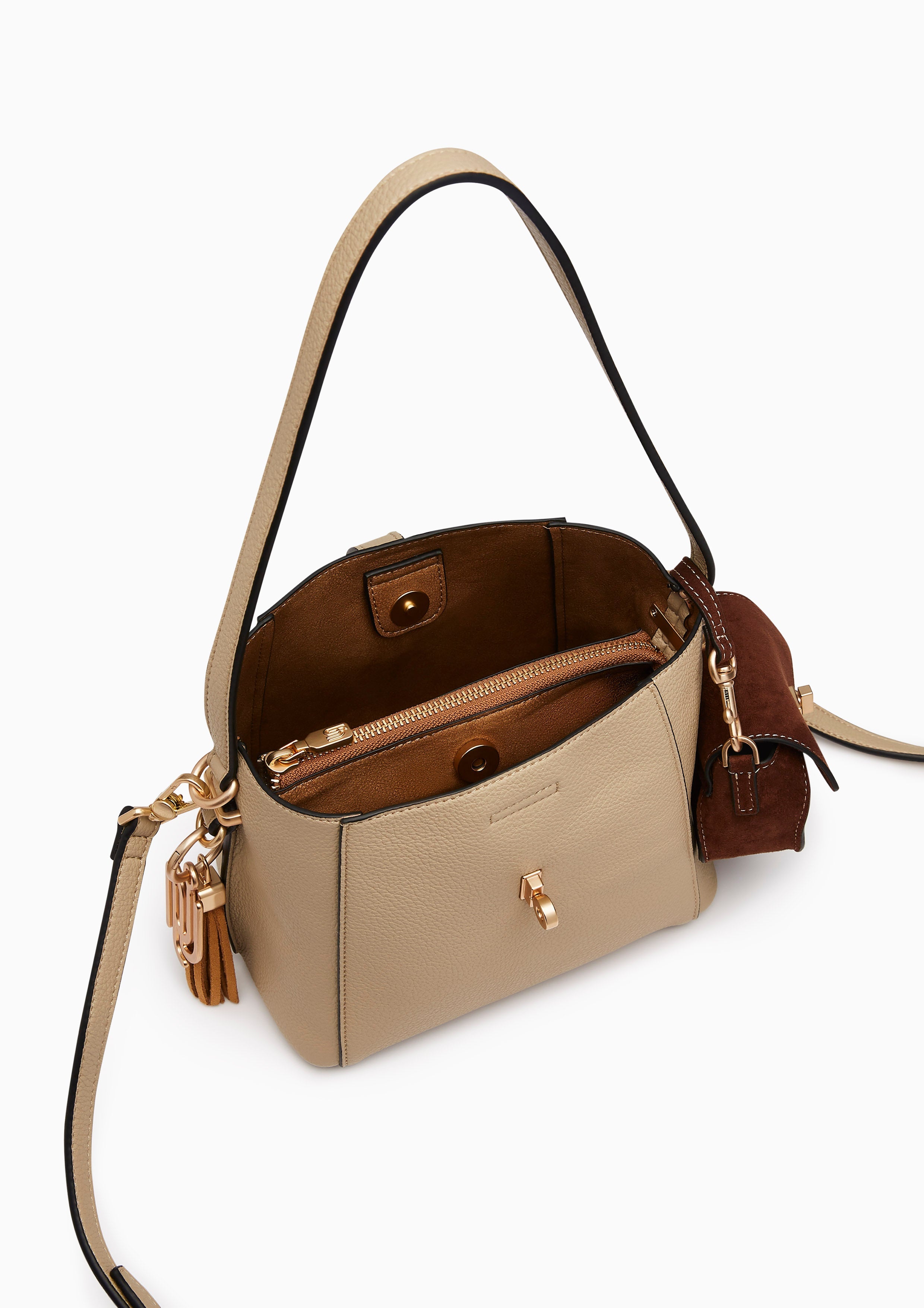 Morra Infinite M Bucket Bag - Beige