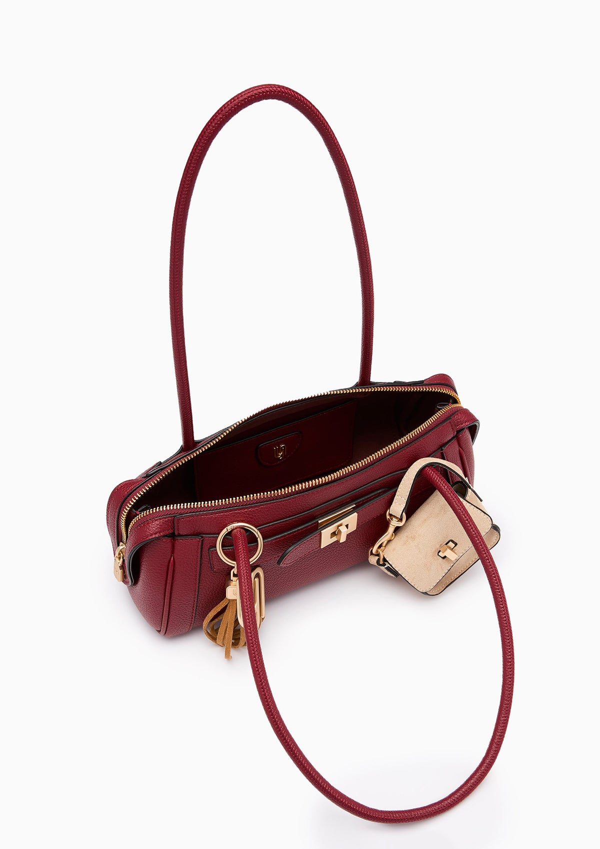 Morra Infinite  S Shoulder Bag - Red
