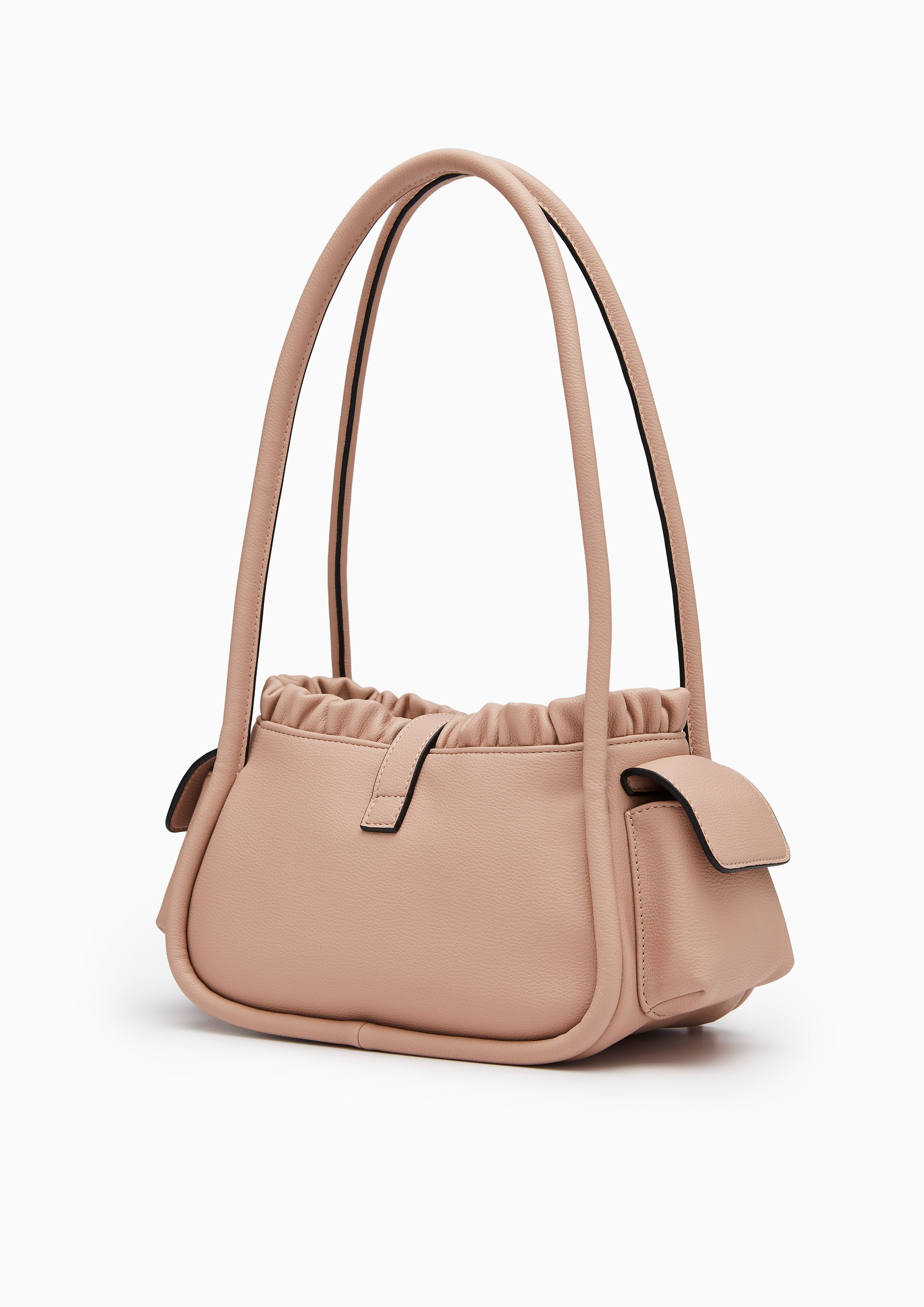 Morra Infinite M Shoulder Bag - Nude