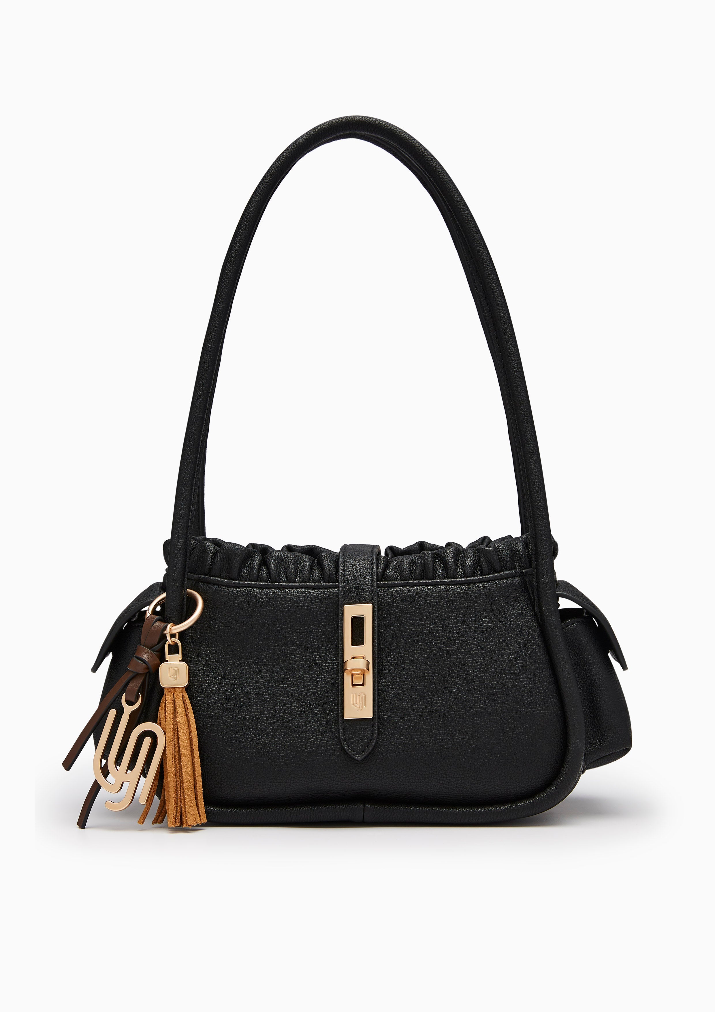Morra Infinite M Shoulder Bag - Black