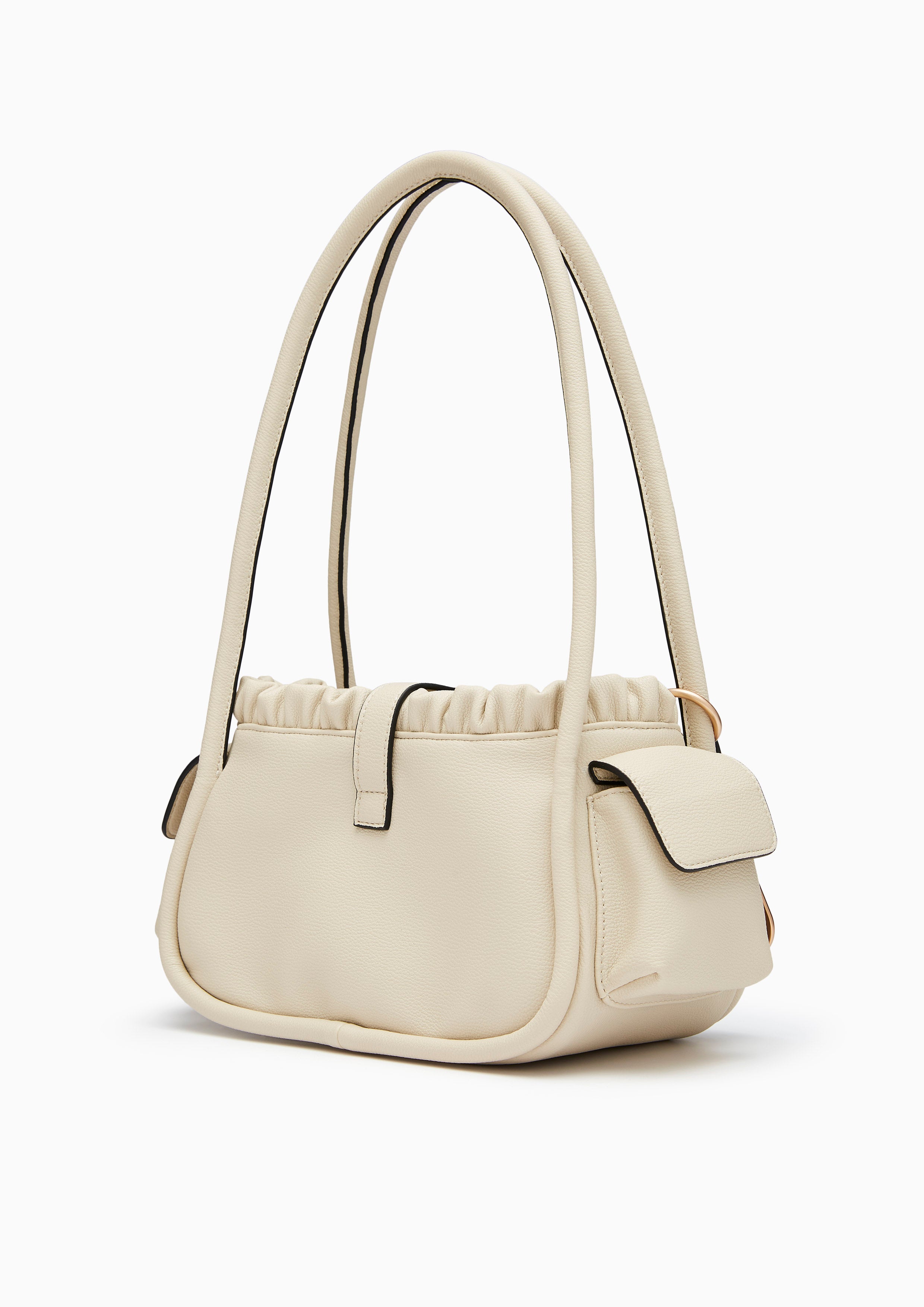Morra Infinite M Shoulder Bag - Off-White