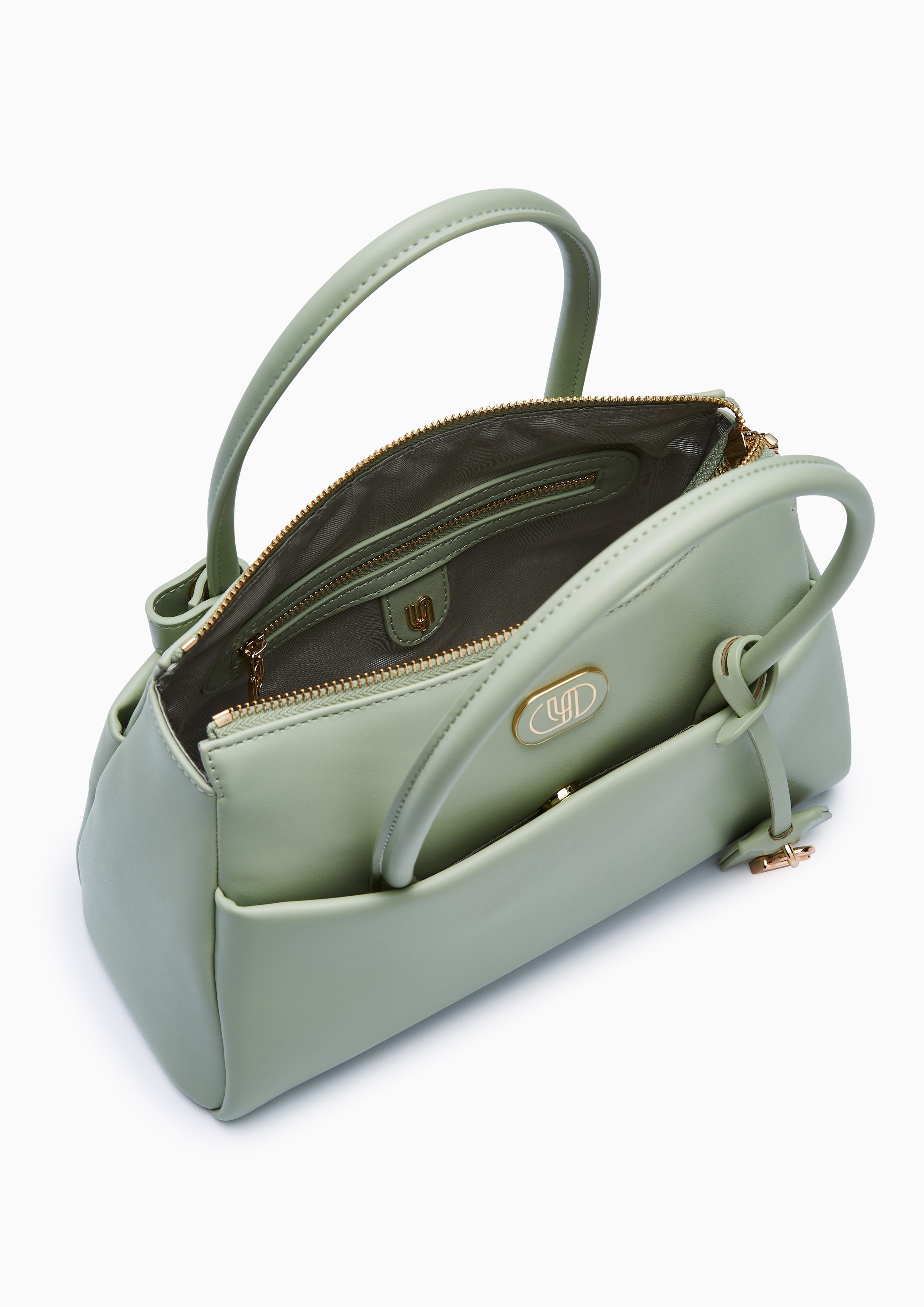 Ember Top Handle M Handbag - Green