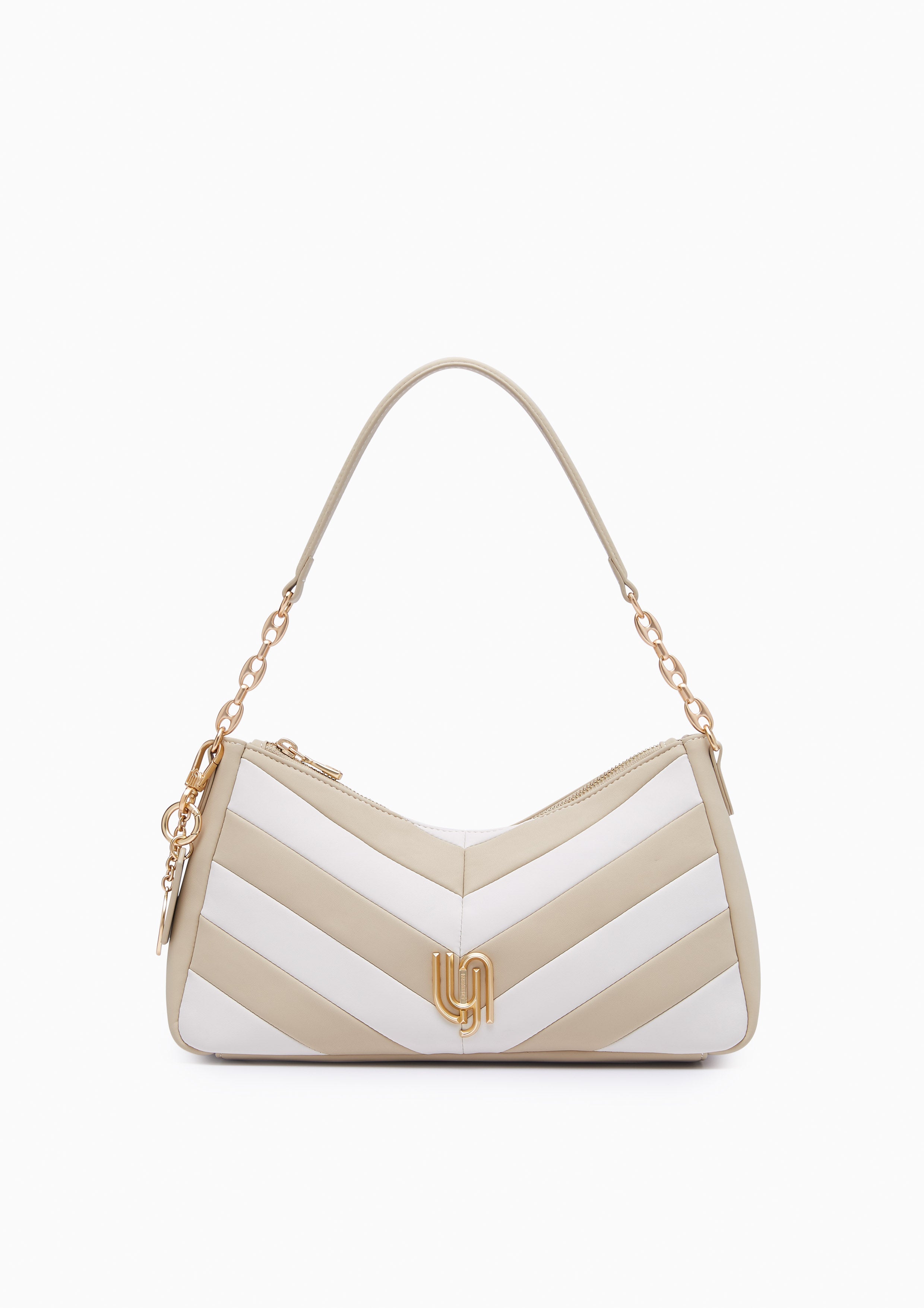 Cleo  M Shoulder Bag - Beige