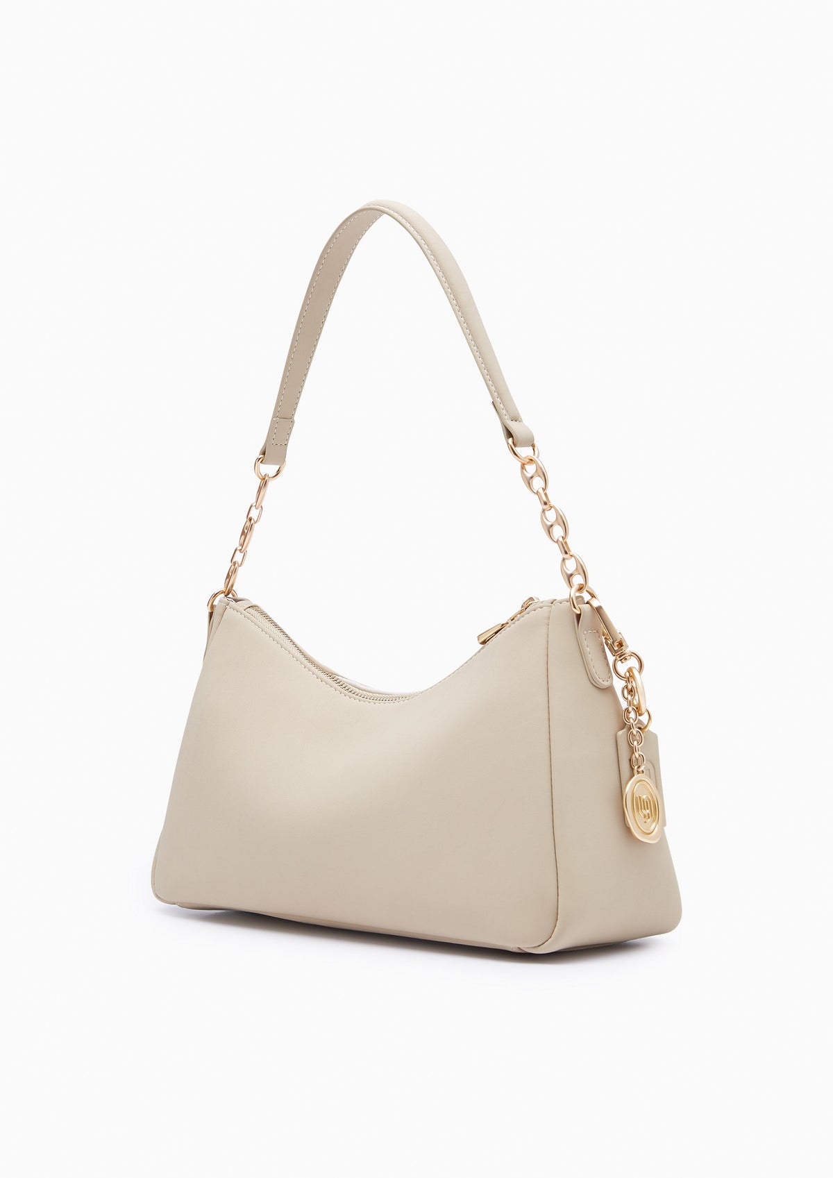 Cleo  M Shoulder Bag - Beige
