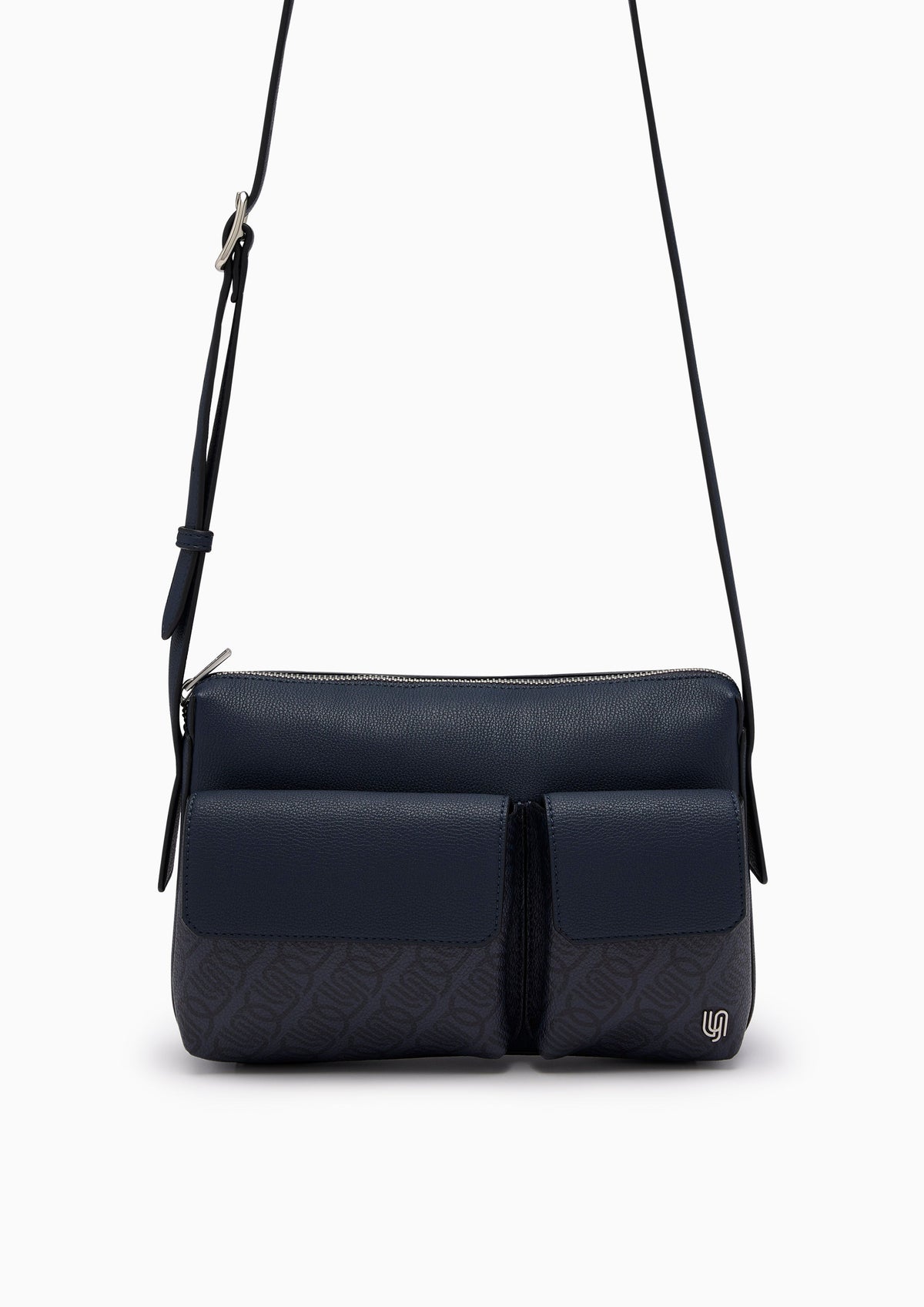 Tyler Infinite M Crossbody Bag - Printed Navy