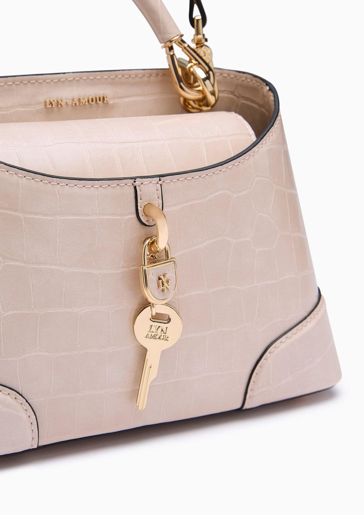 Archer M Crossbody Bag - Nude