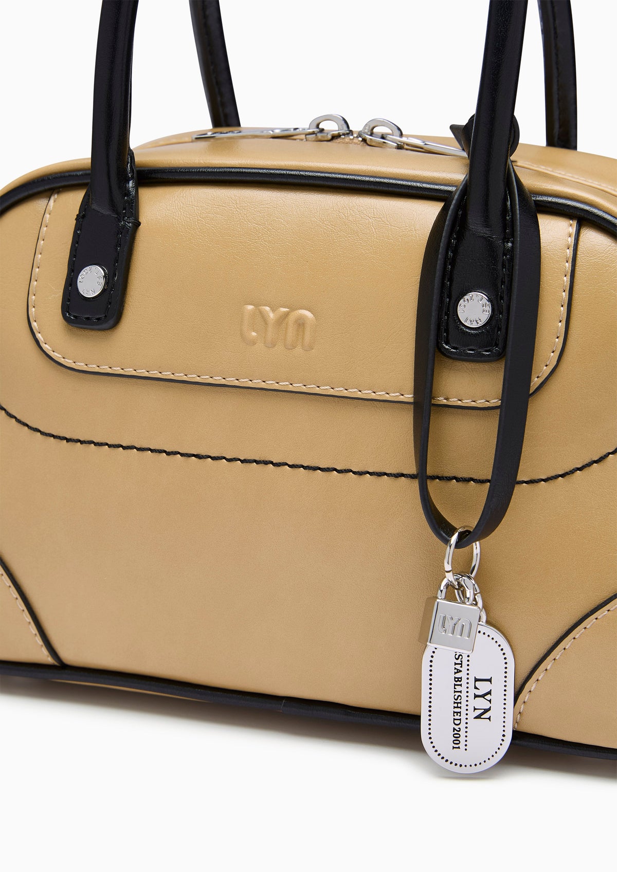 Puppis M Handbag - Beige