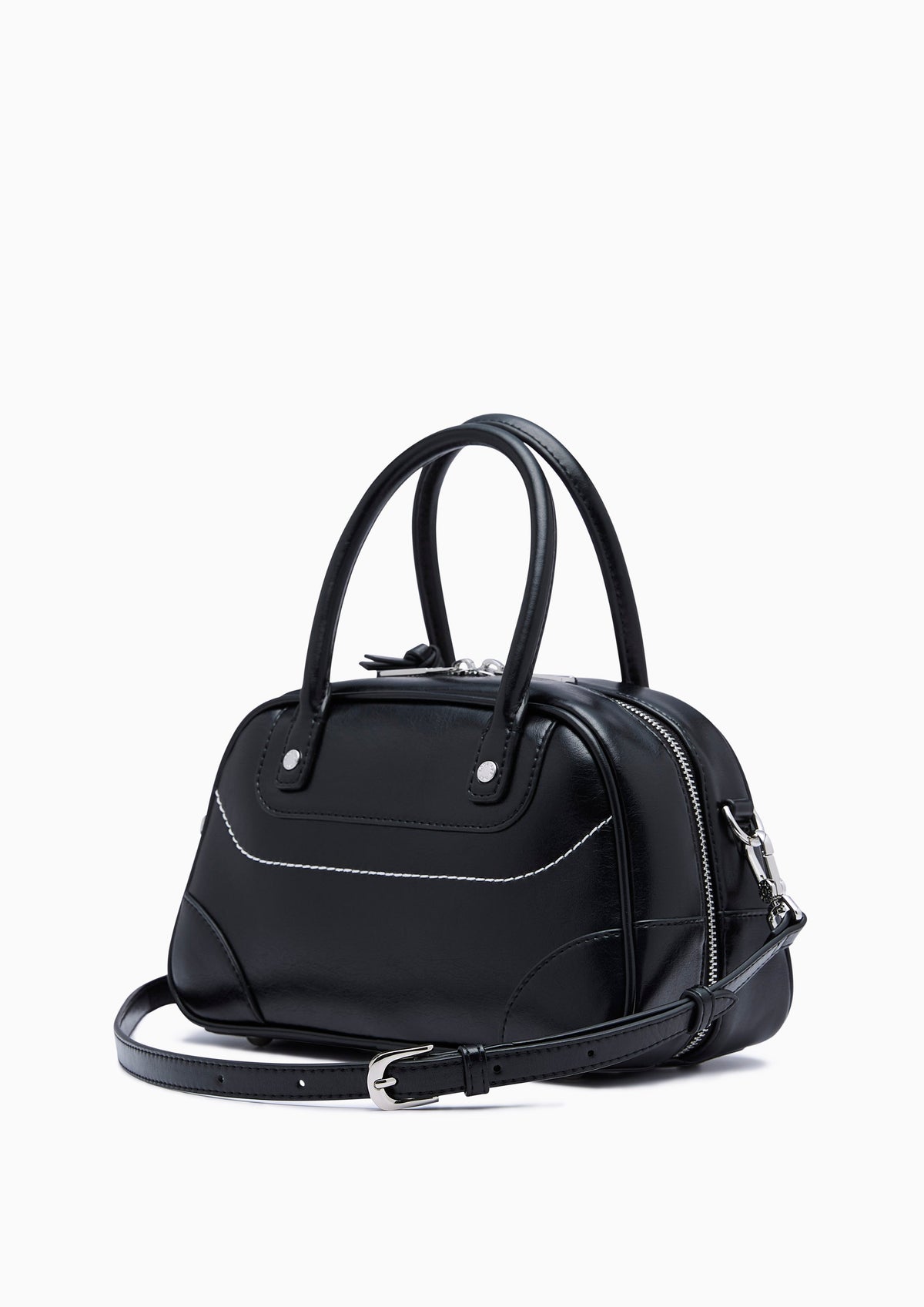 Puppis M Handbag - Black
