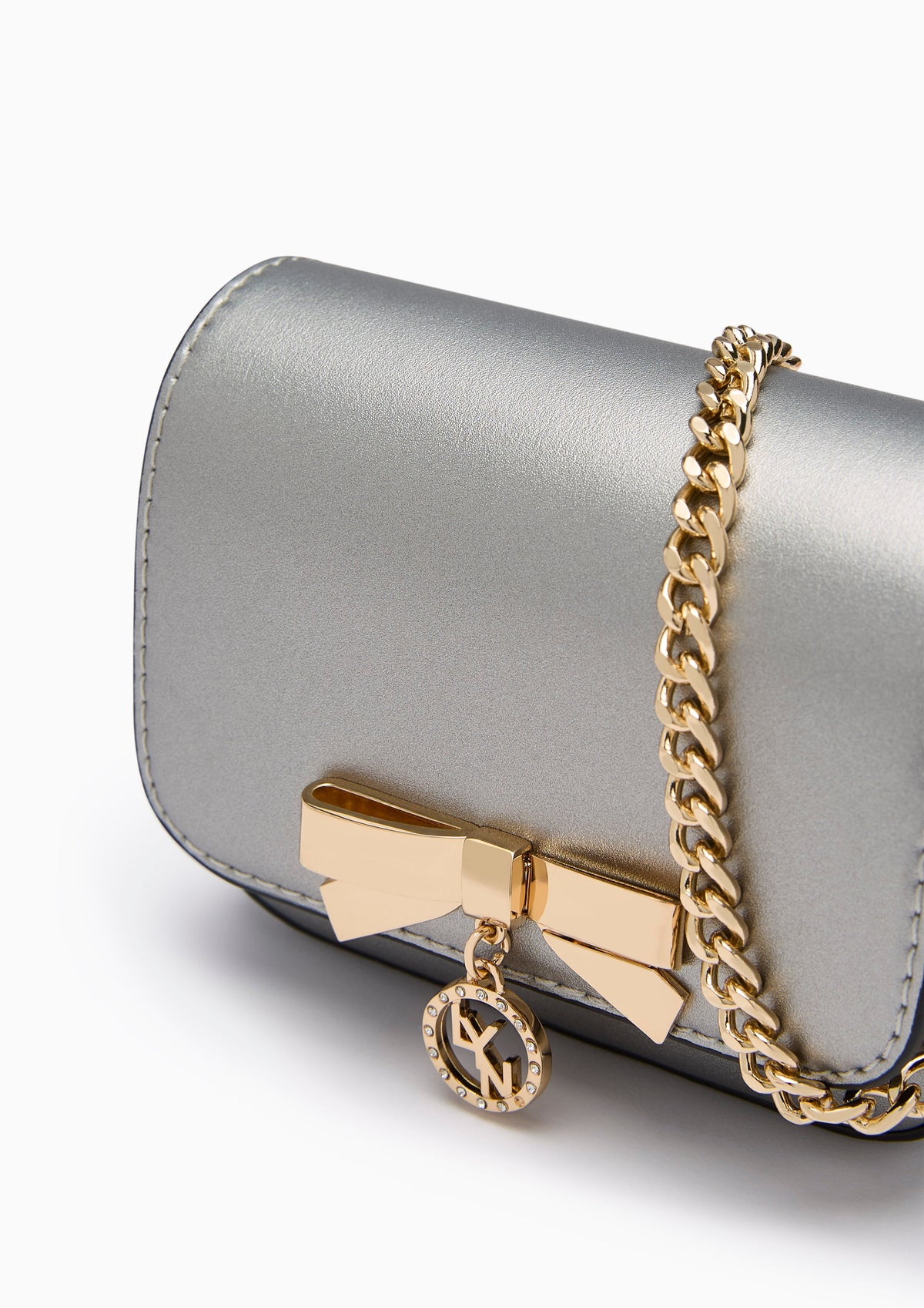 Brina Mini  Crossbody Bag - Silver