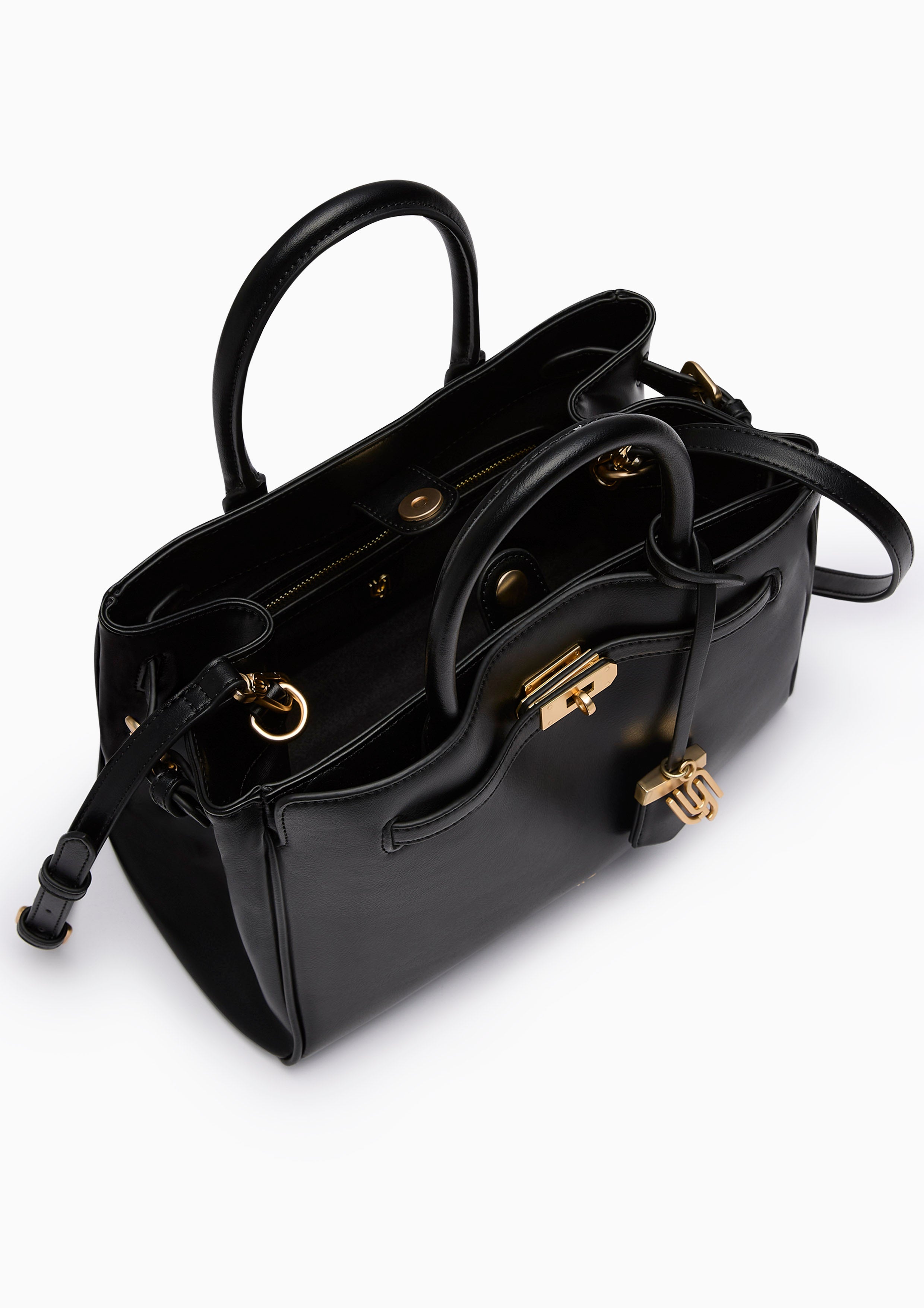 Margot Infinite Top Handle L Handbag - Black