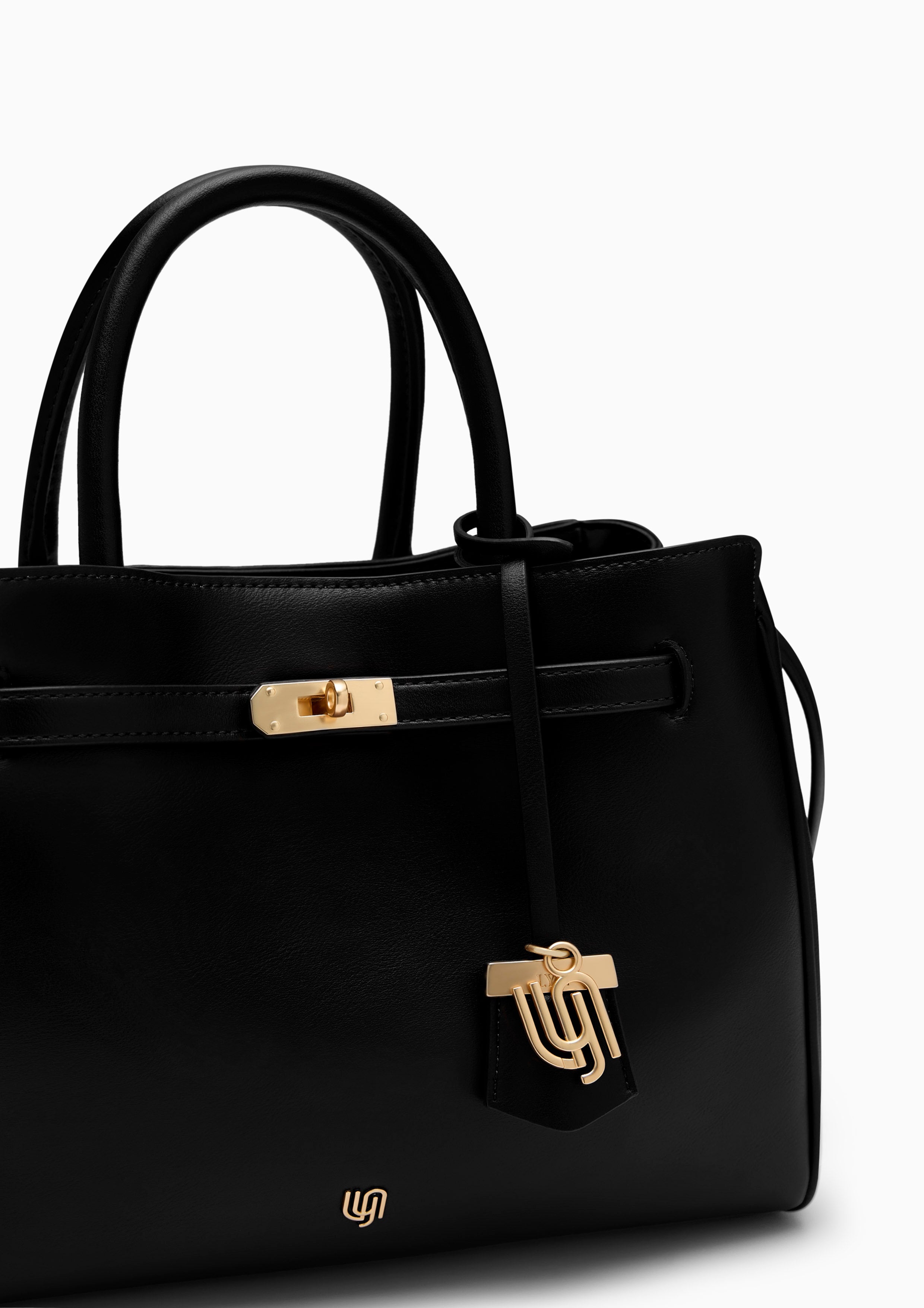 Margot Infinite Top Handle L Handbag - Black