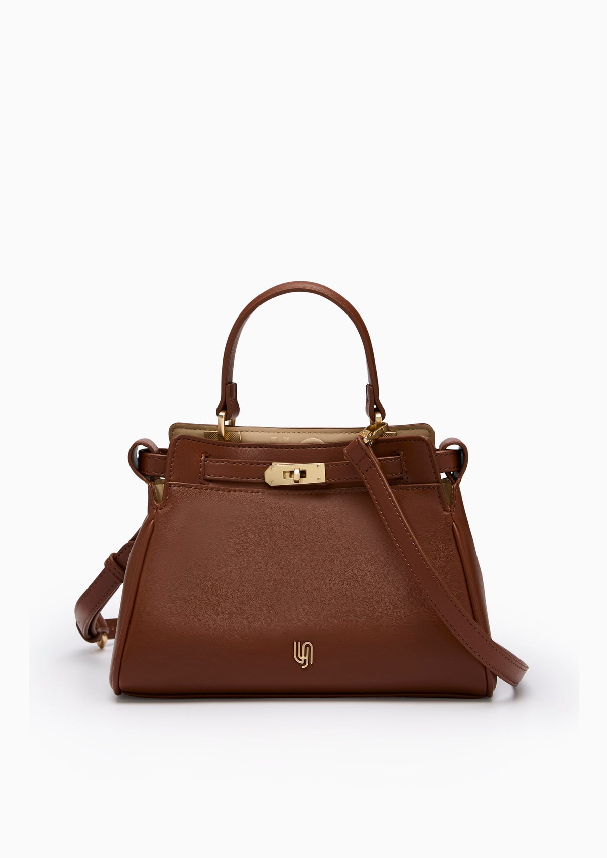 Margot Infinite Top Handle S Handbag - Tan