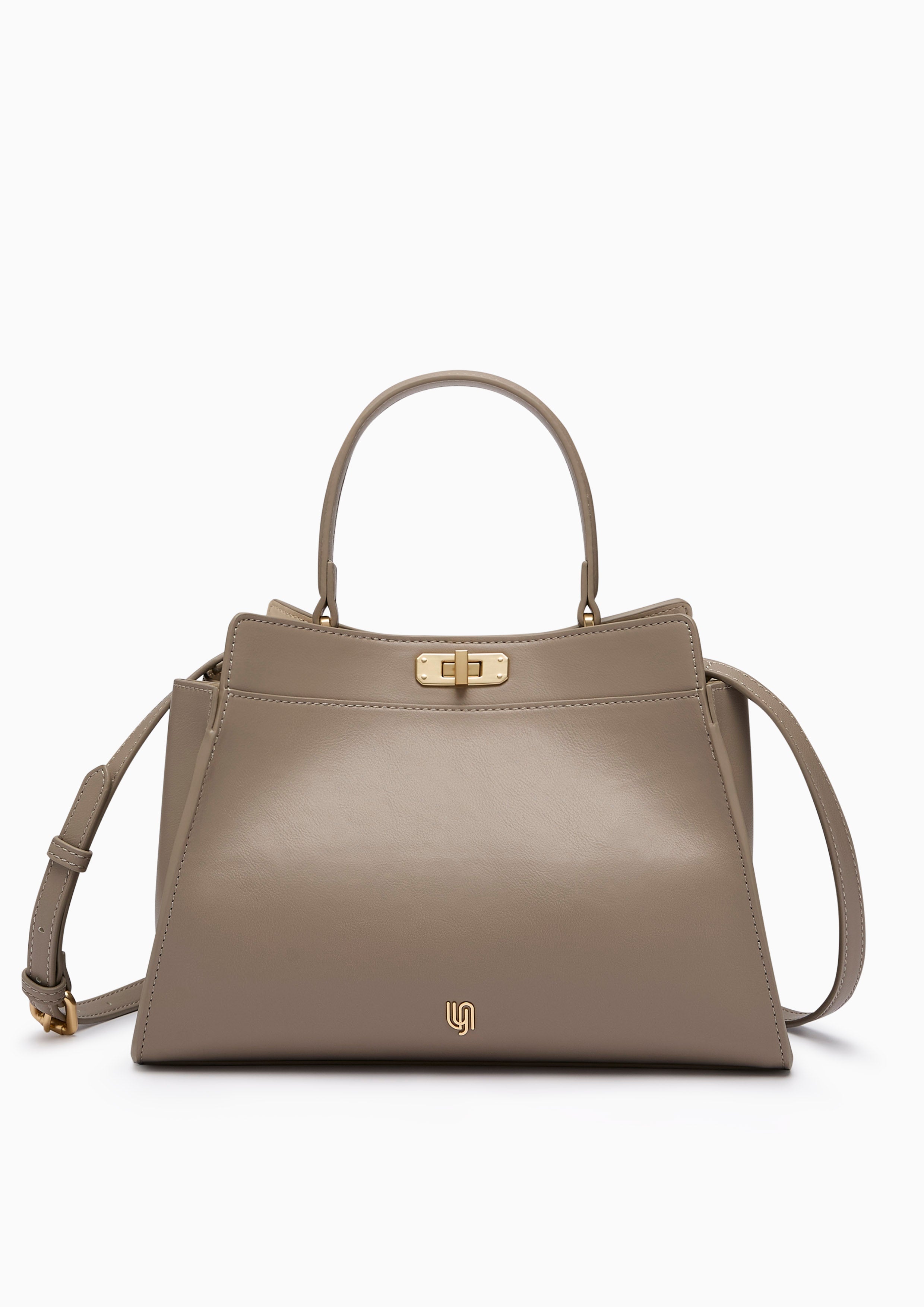 Margot Infinite Top Handle M Handbag - Taupe