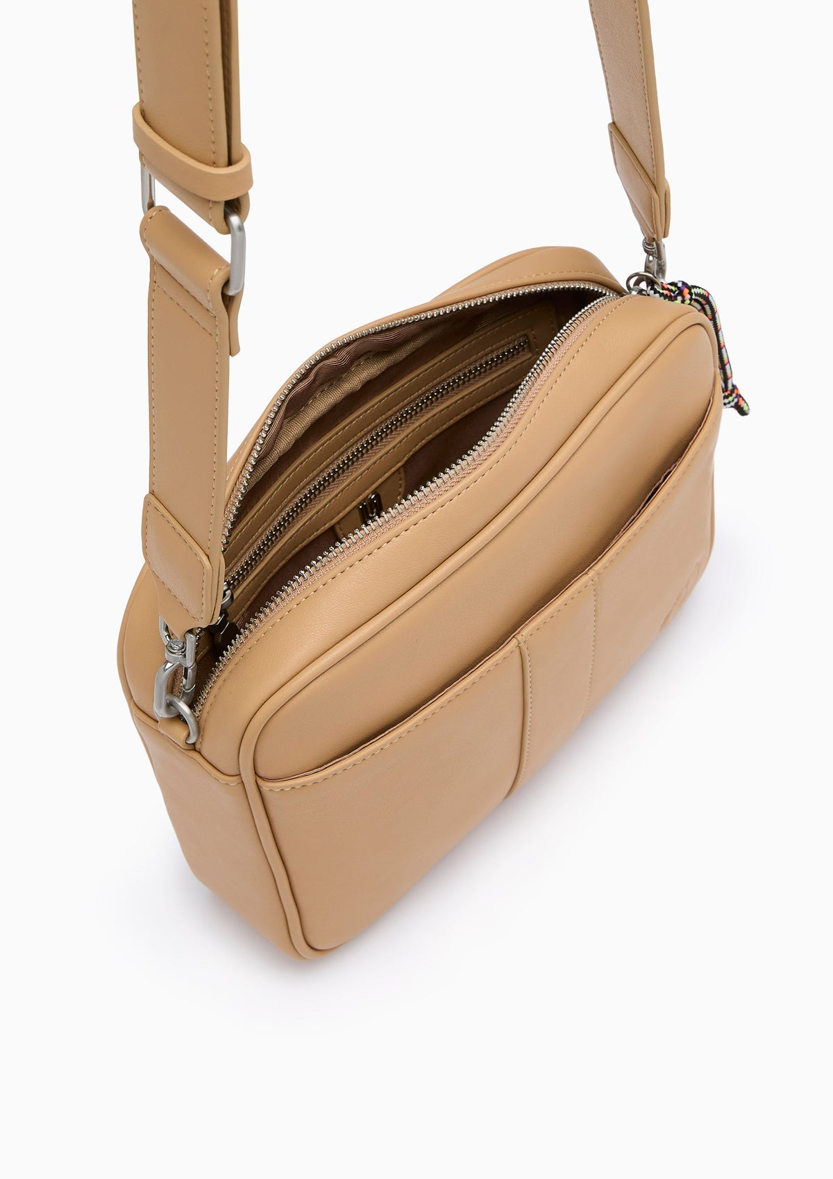 Troy Infinite  M Crossbody Bag - Beige