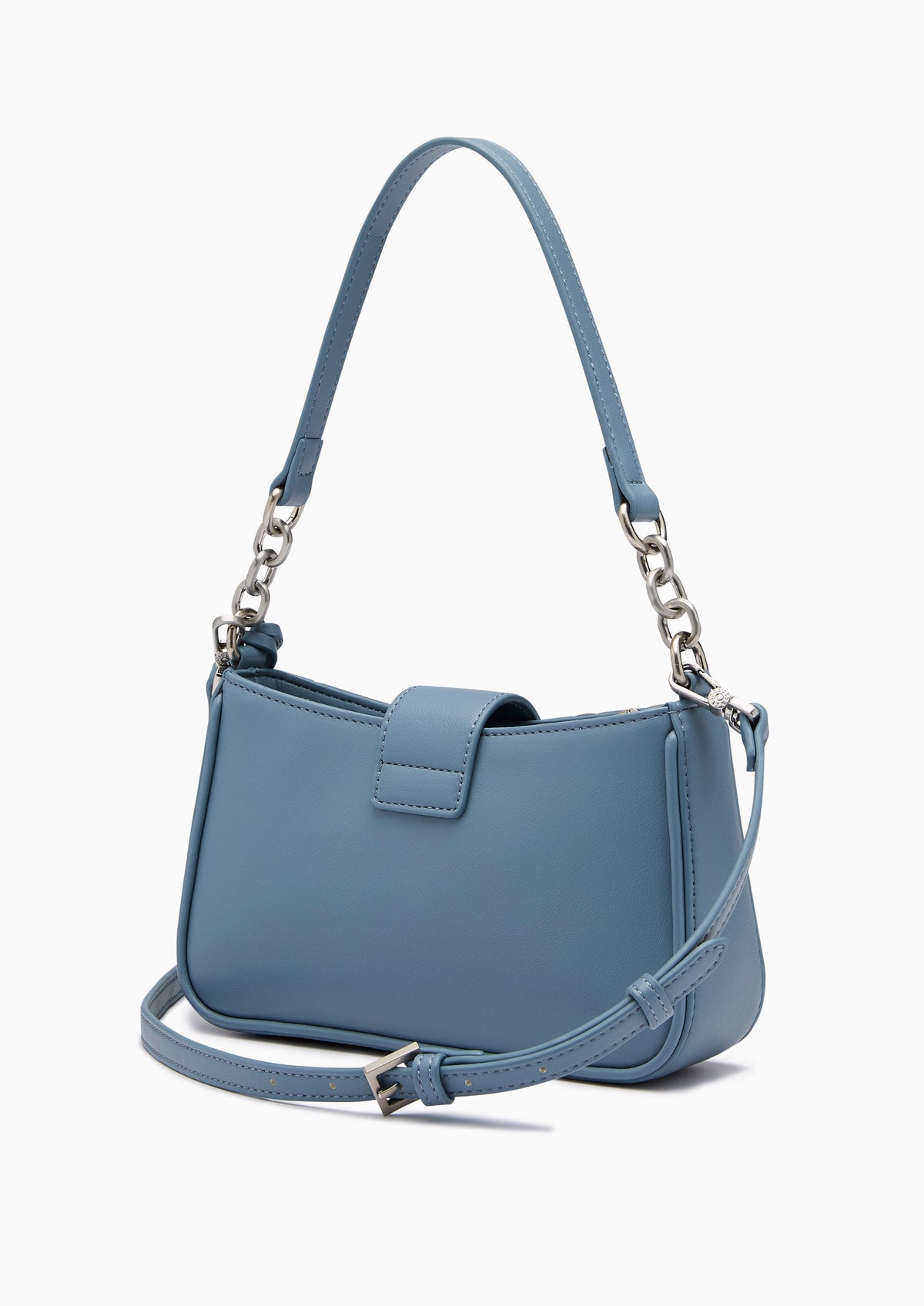Re-Edit Athella Grid  S Shoulder Bag - Blue