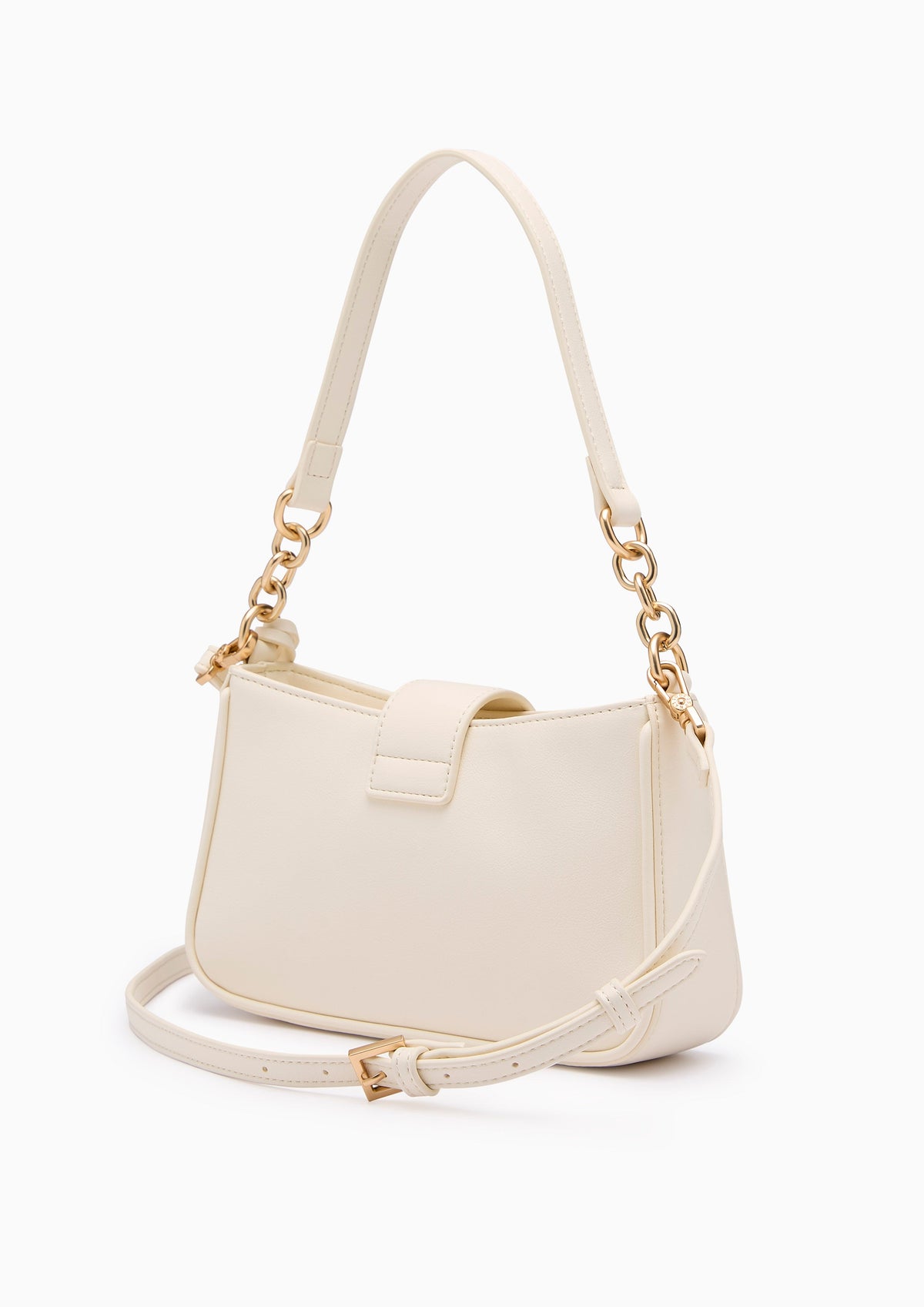 Re-Edit Athella Grid  S Shoulder Bag - Ivory