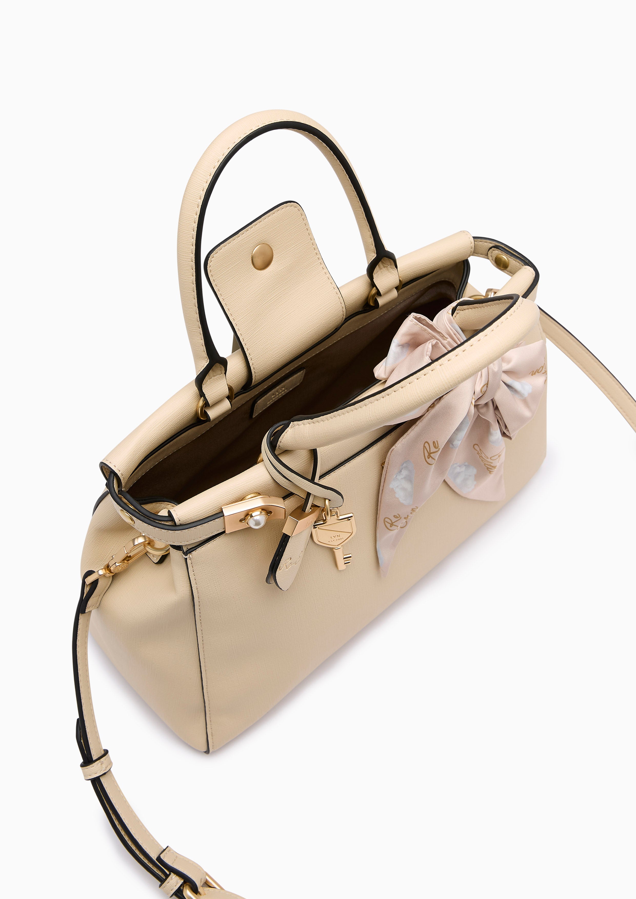 Re-Ed Lady Flawless  L Handbag - Beige