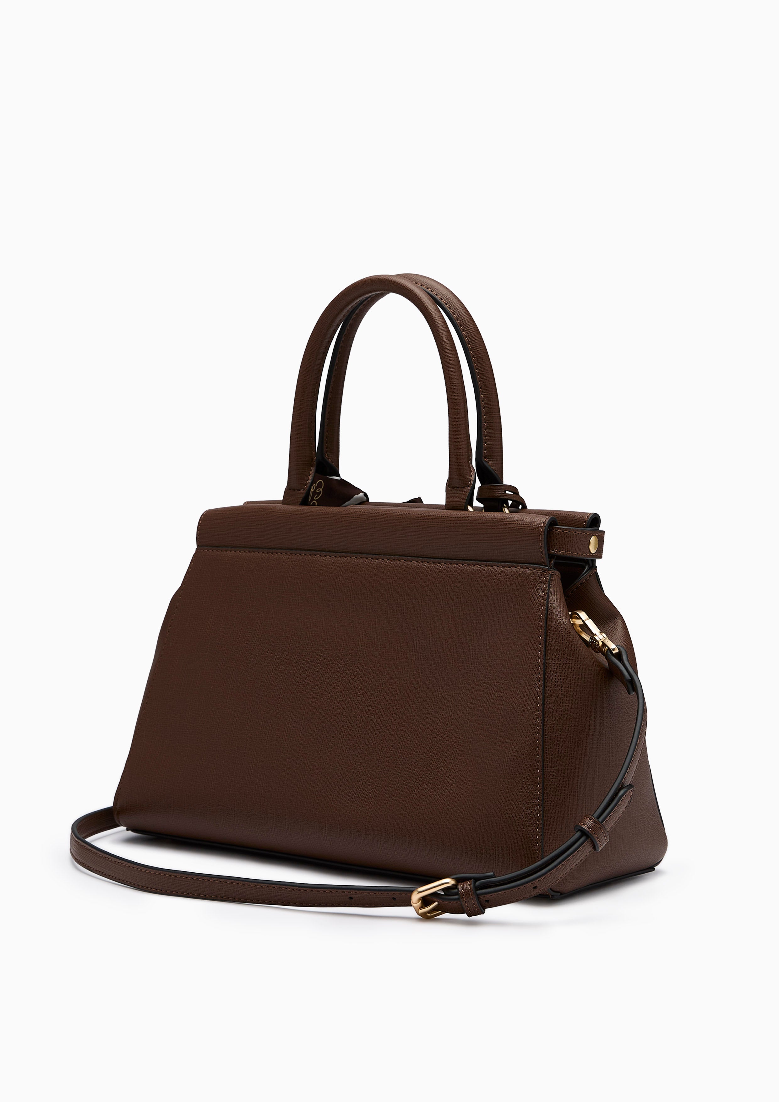 Re-Ed Lady Flawless  L Handbag - Dark Brown