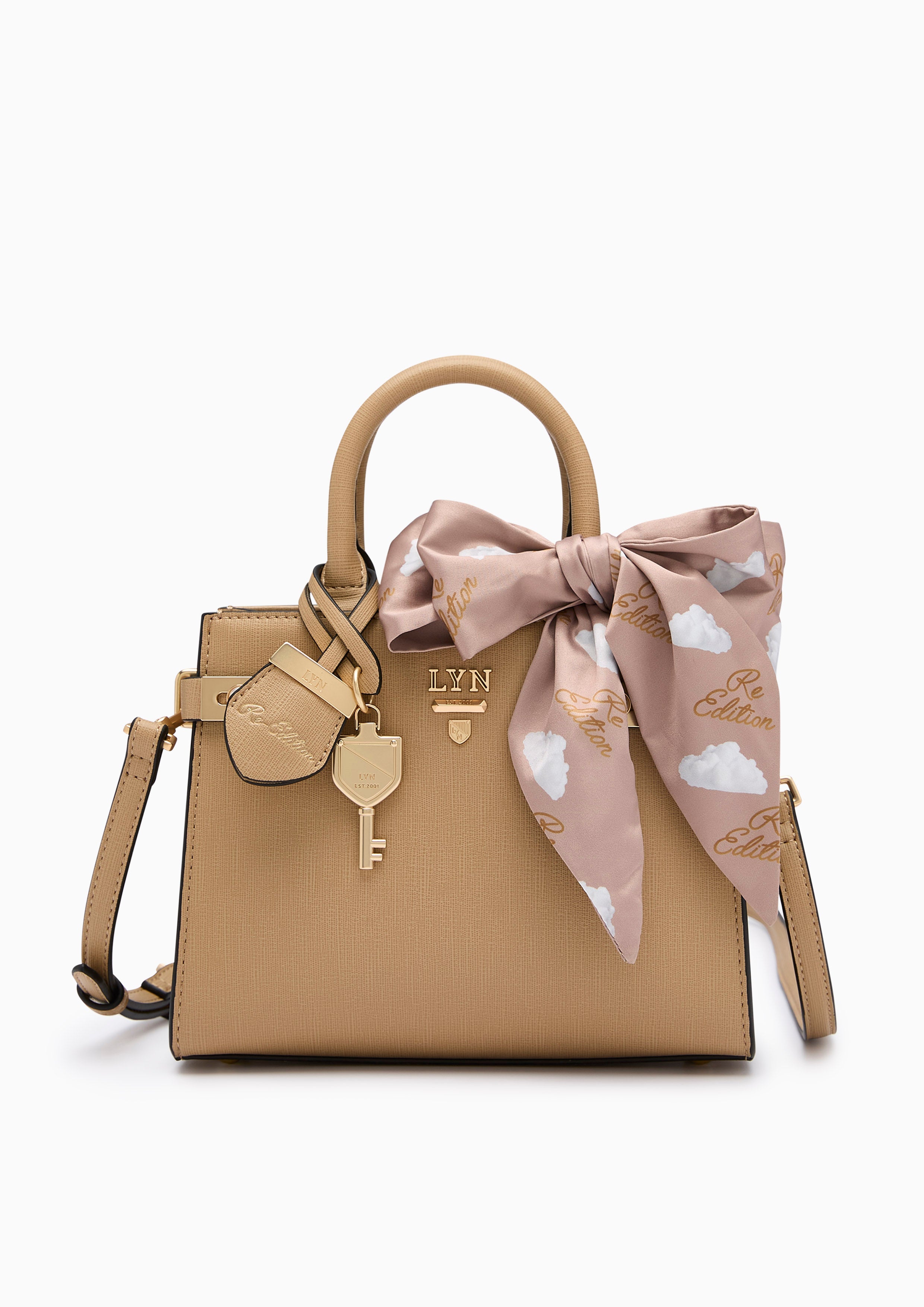 Re-Ed Lady Fineness  S Crossbody Bag - Dark Beige