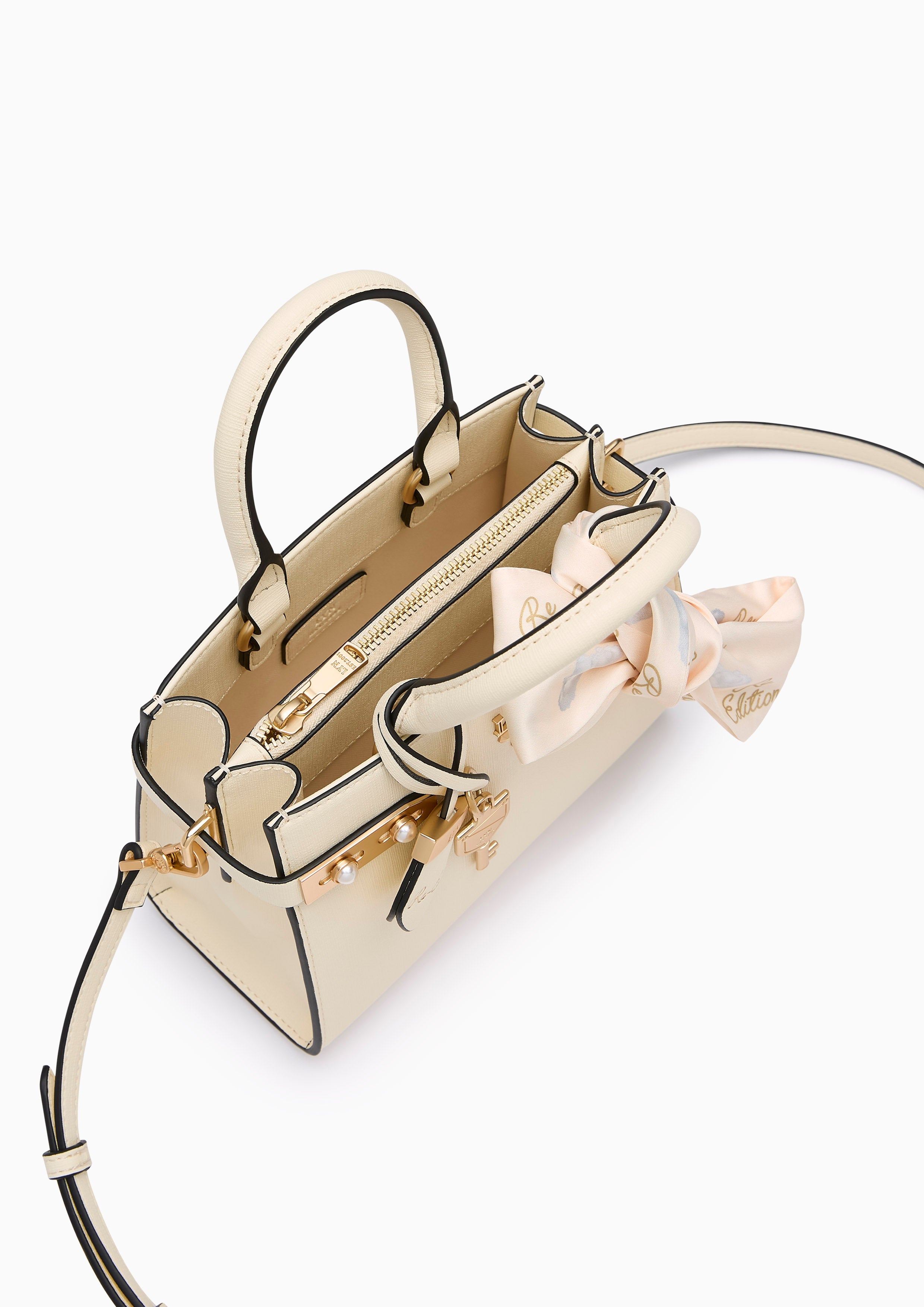 Re-Ed Lady Fineness  S Crossbody Bag - Ivory