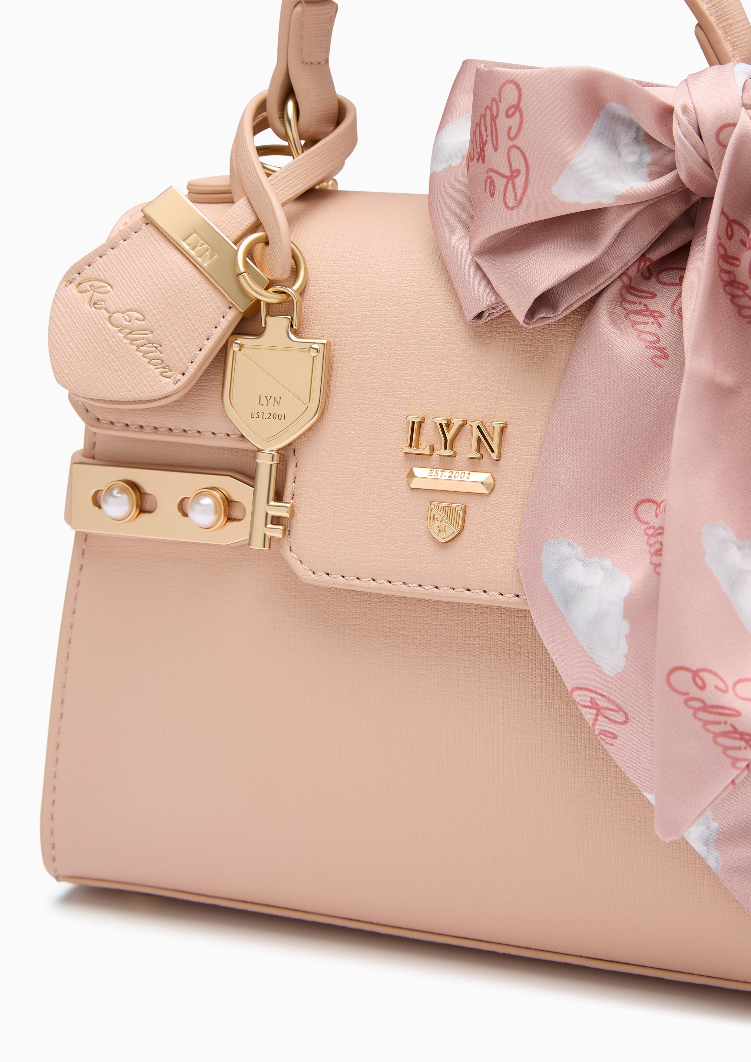 Re-Edit Lady Fineness Top S Handbag - Nude