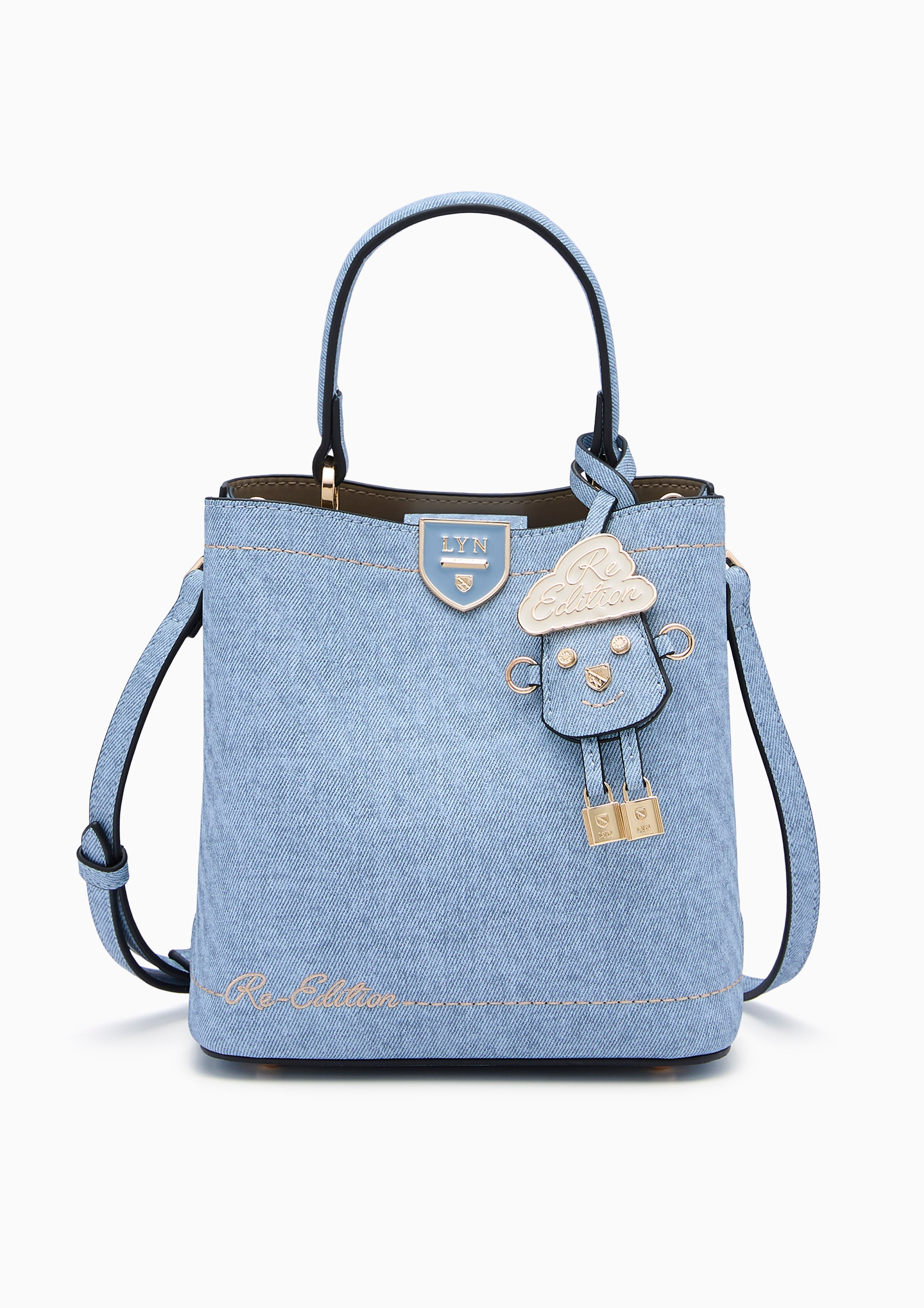 Re-Edit Lynna Astraea Top S Handbag - Blue Variation 2