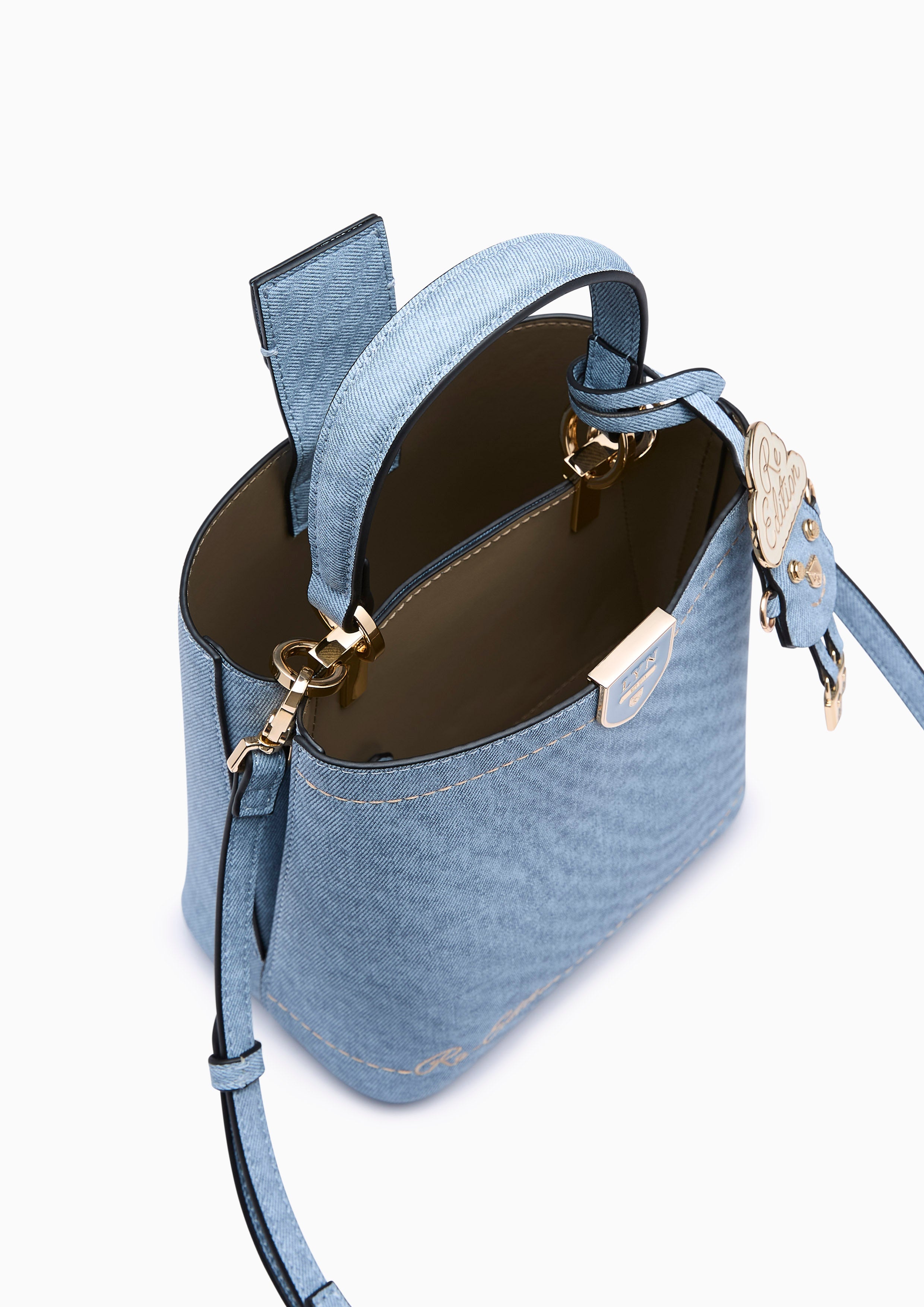Re-Edit Lynna Astraea Top S Handbag - Blue Variation 2